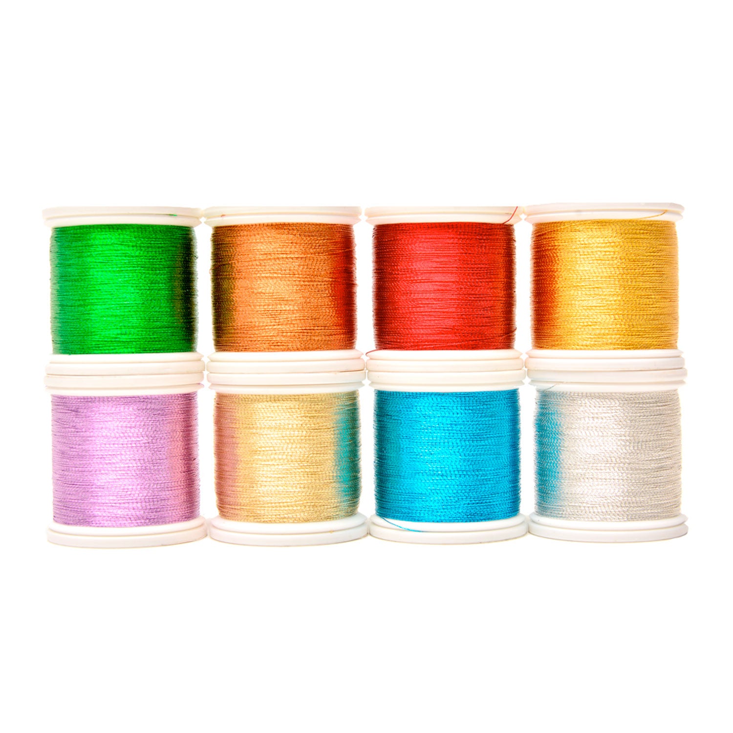 12-Spool ProWrap Metallic Thread Assortment Kit Size A