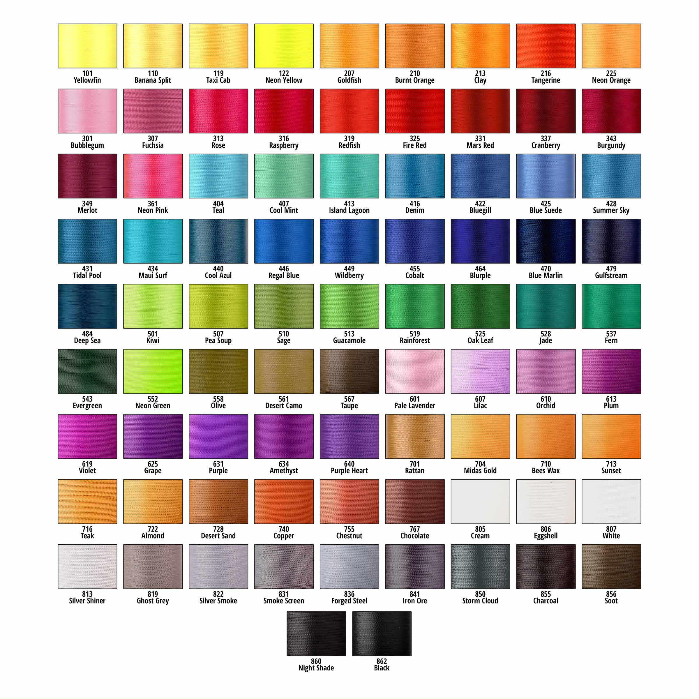 ProWrap Nylon Rod Winding Thread - Size B (1 oz)