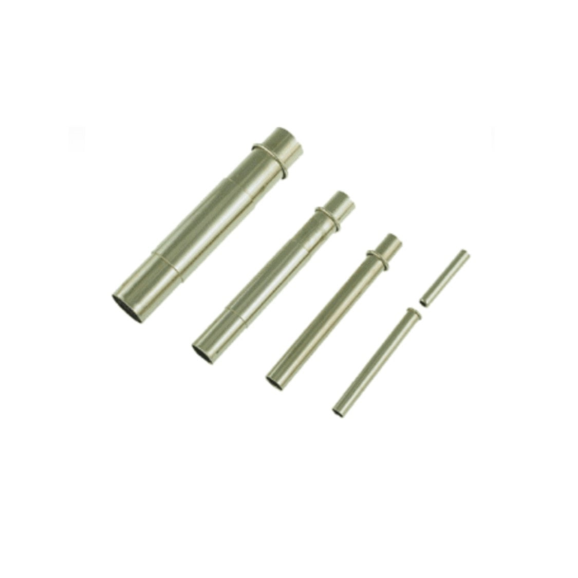 American Tackle Reinforced Brass Ferrules – Chrome Plated