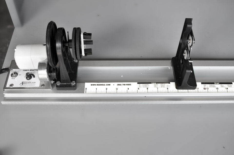 Rod Builder's Adhesive-Backed Measuring Tape & Conversion Chart