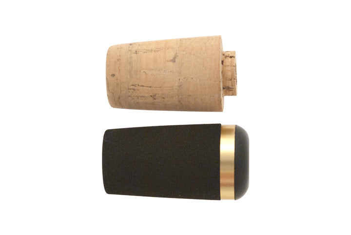 American Tackle 1.6" Split-Grip Fighting Butts with Tenon – Cork or EVA