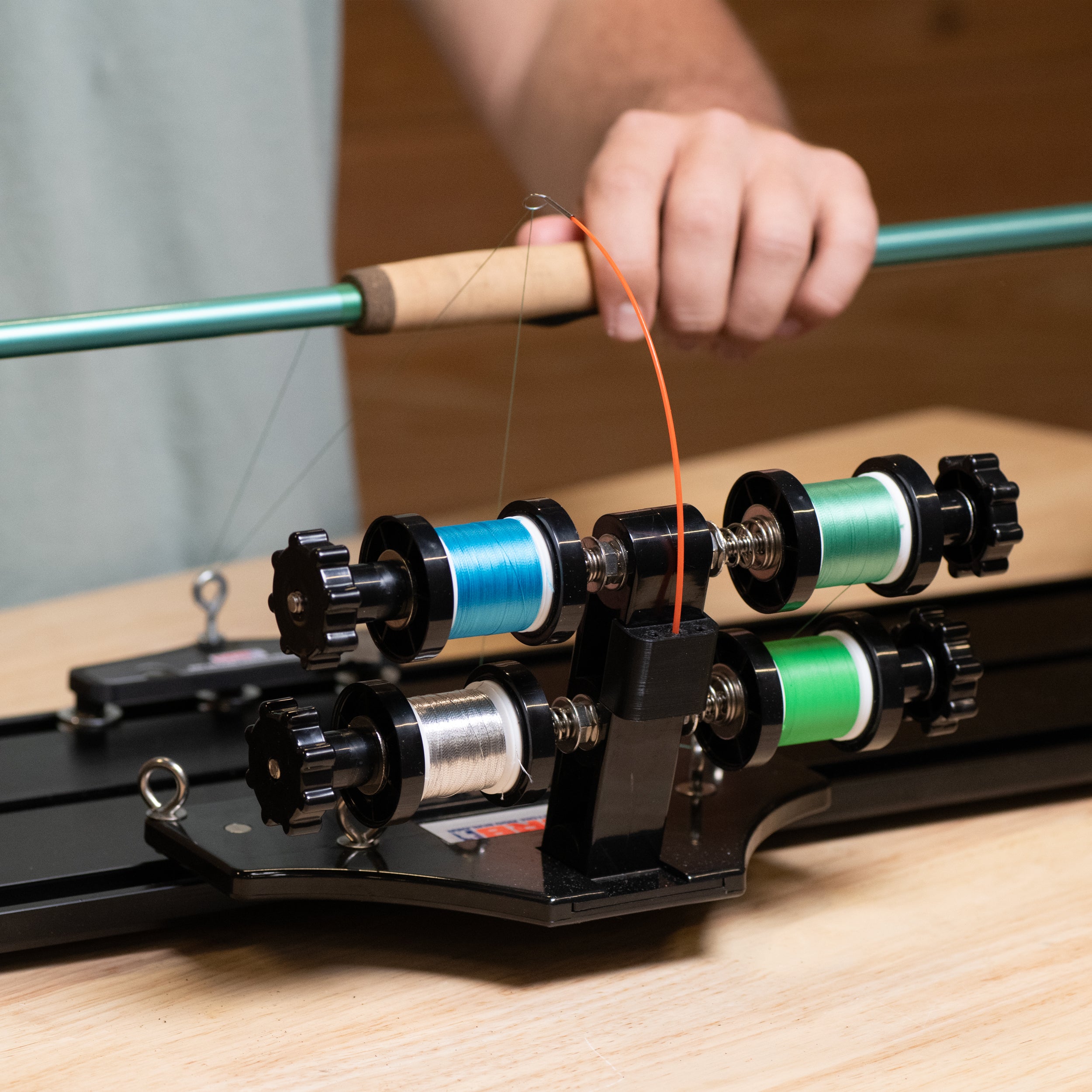 CRB Tension Rod Attachment for 4-Spool Rolling Thread Carriage