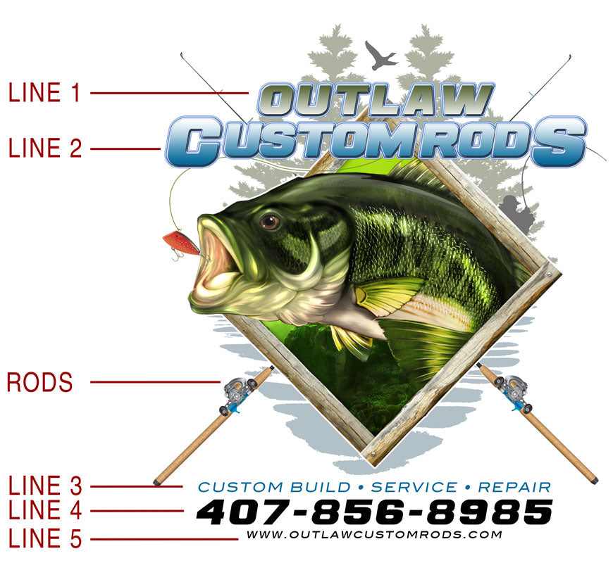 Custom T-Shirt: Largemouth Bass Chasing Lure