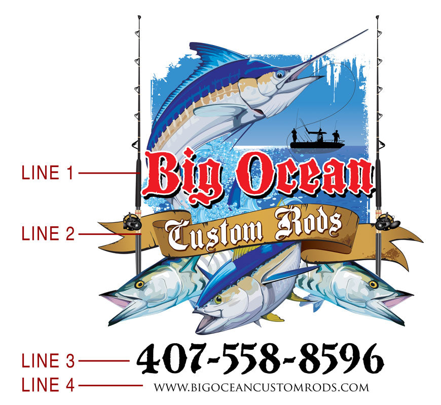 Women's Custom T-Shirt: Assorted Saltwater Gamefish