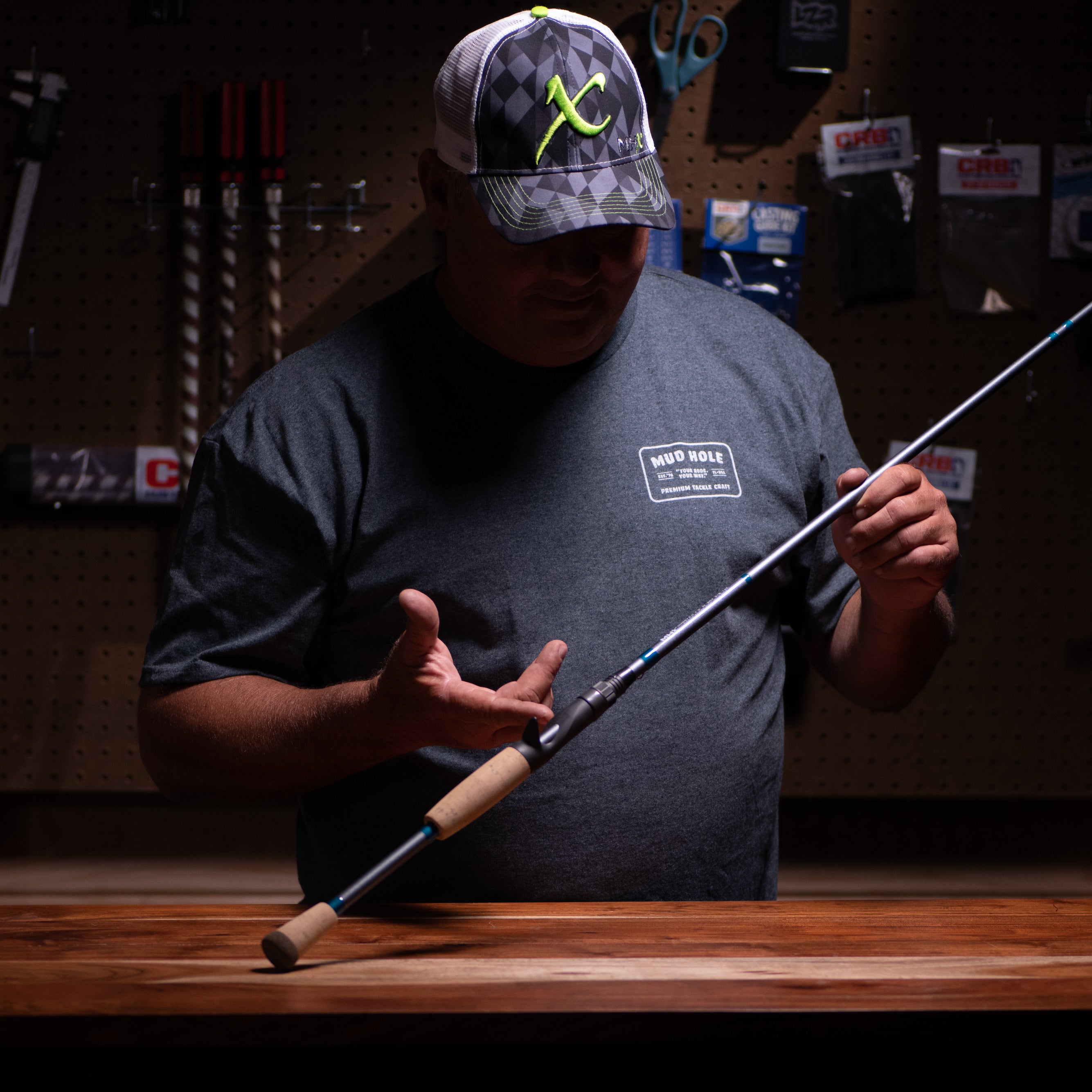Terry Scroggins 7'3" Med-Heavy All-Around Casting Rod Kit