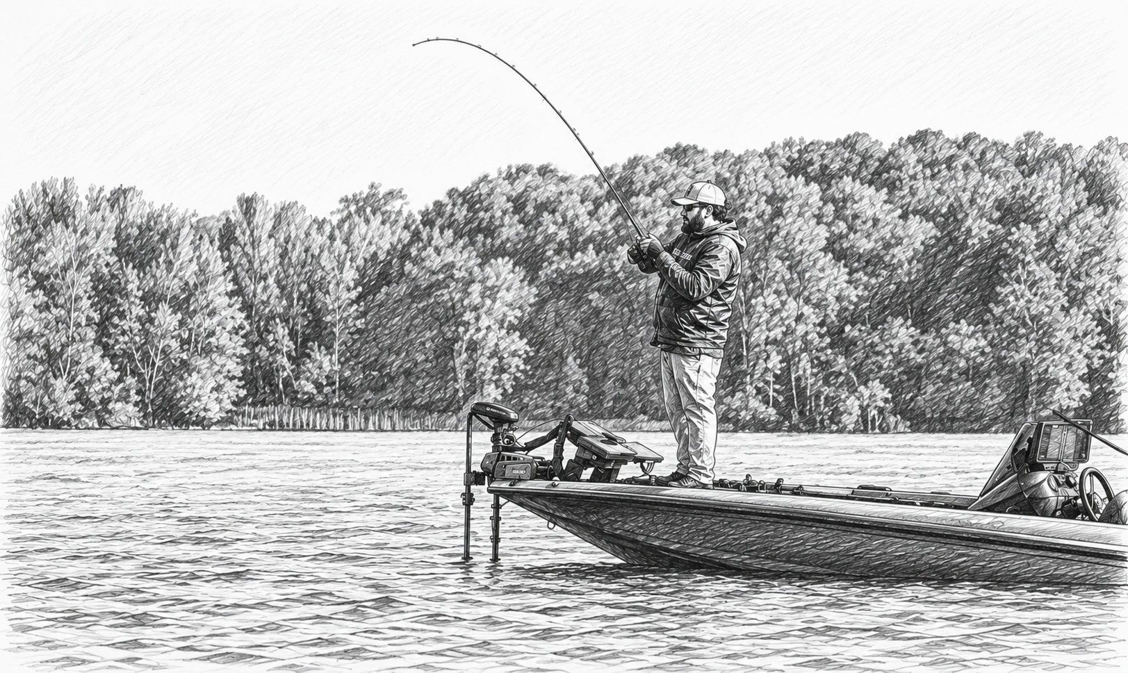 Deep Structure Neko Rig: A Finesse Approach to Offshore Bass Fishing