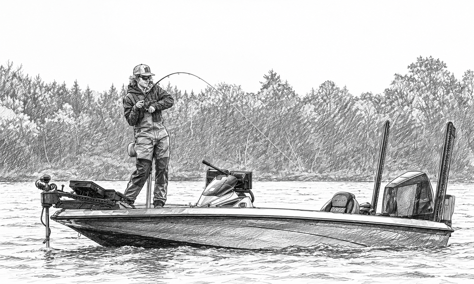 Deep Water Shakey Head: A Finesse Solution for Offshore Bass