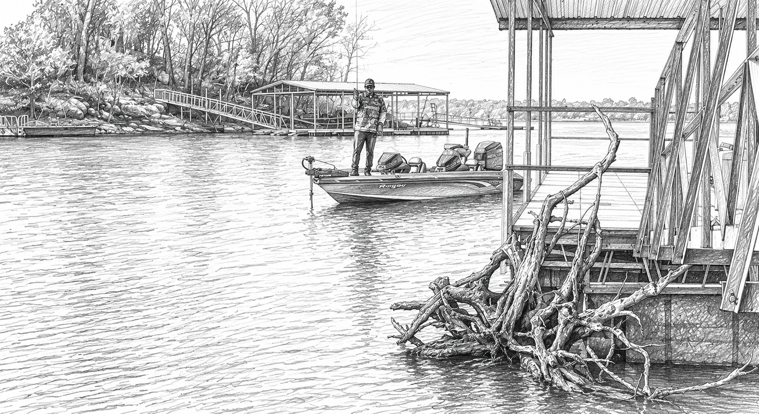 Flipping and Pitching Around Docks: A Complete Guide to Catching Bass