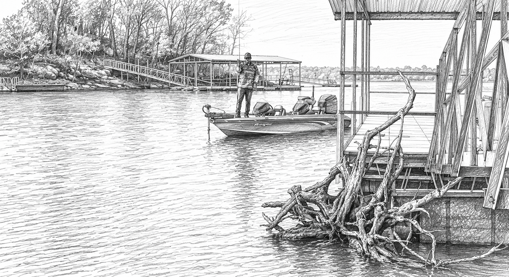 Flipping and Pitching Around Docks: A Complete Guide to Catching Bass