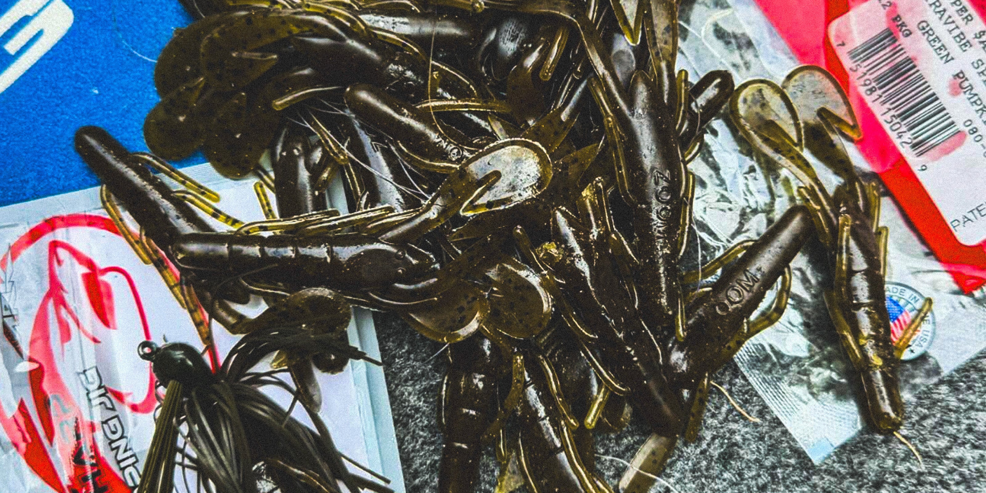 Soft Plastic Craws for Fishing - Jig Trailers & Texas Rig Baits