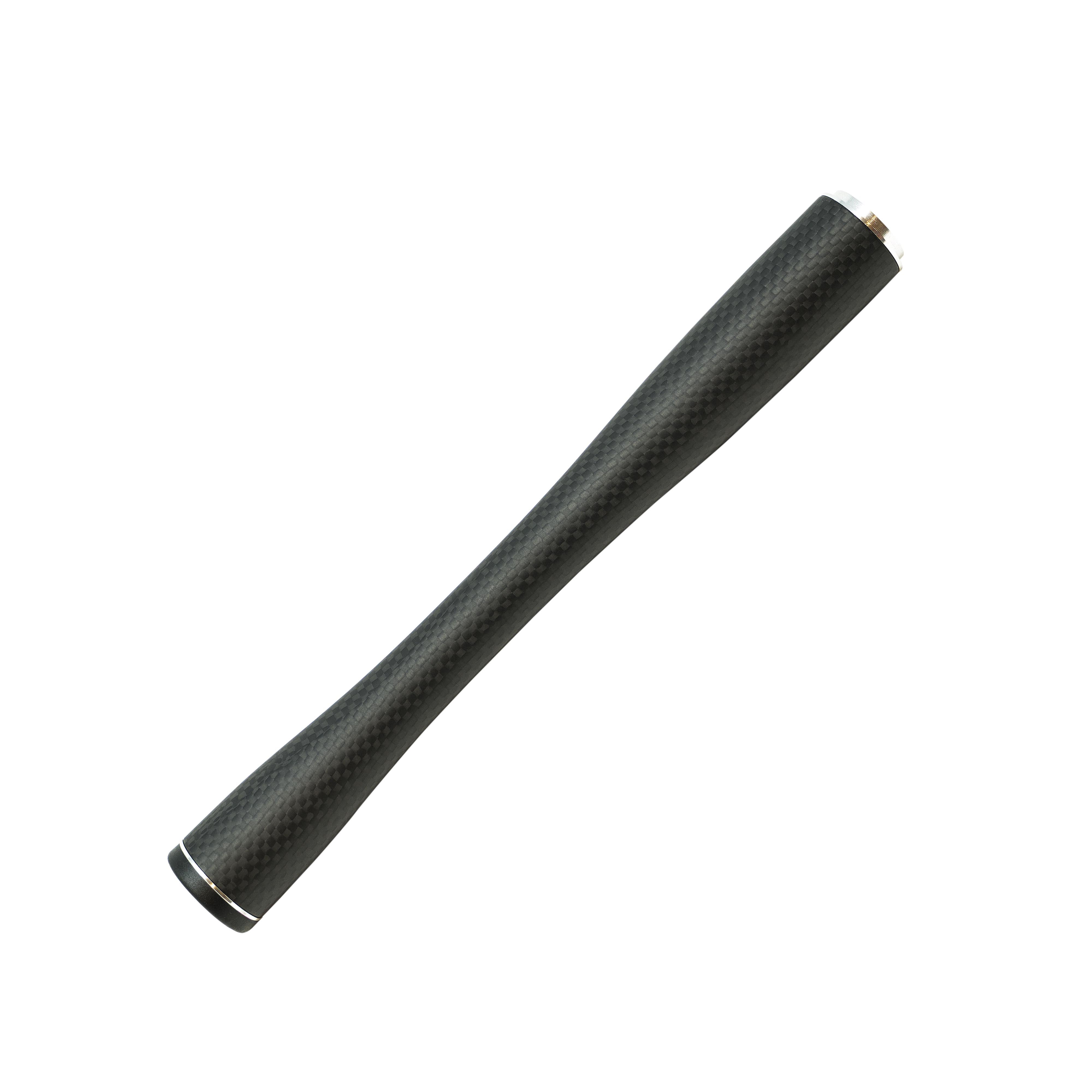 G2 9 Full Length Carbon Handle Grip Kit for Casting Rods, Silver / Matte 3K Carbon