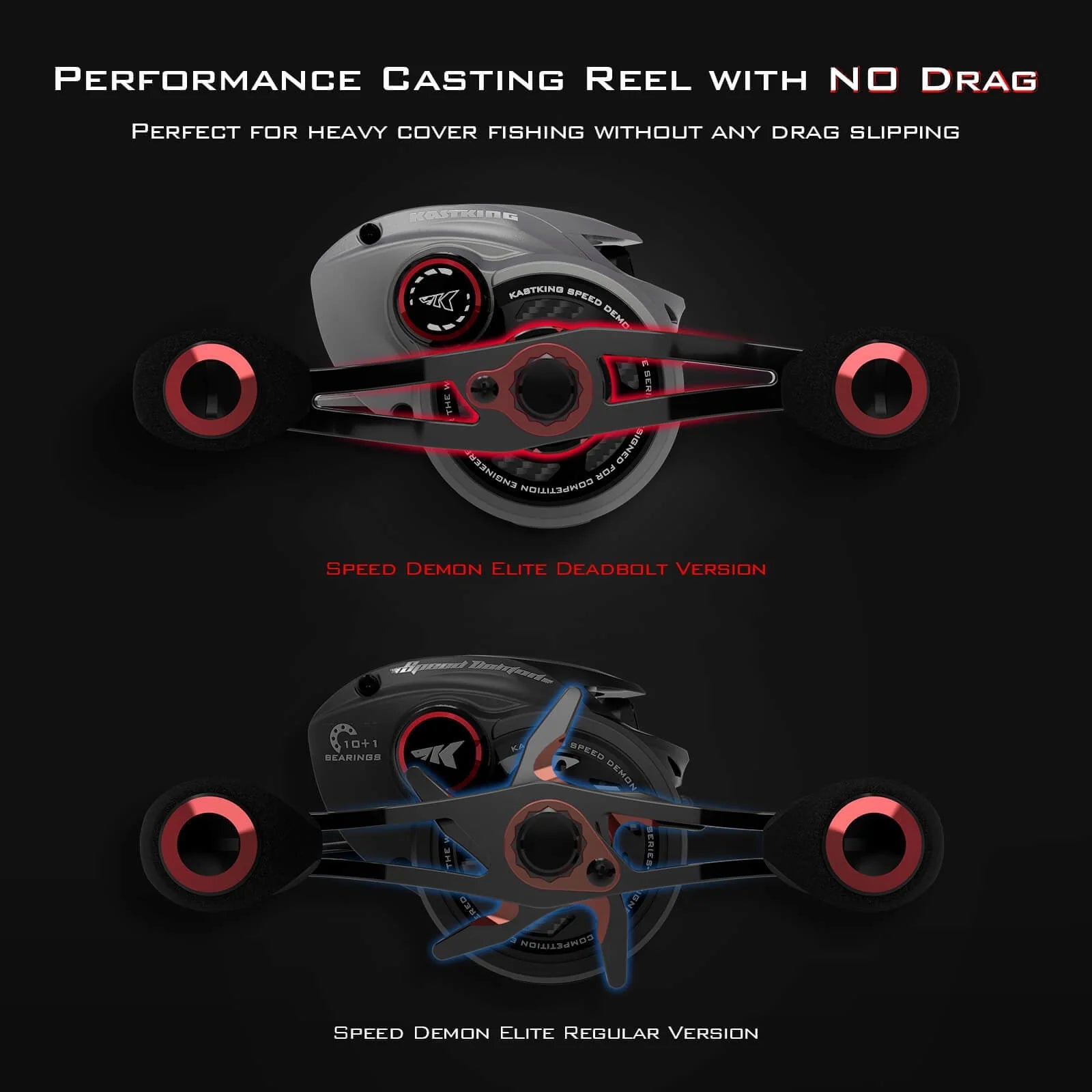 KastKing Speed Demon Elite Deadbolt Baitcasting Reel