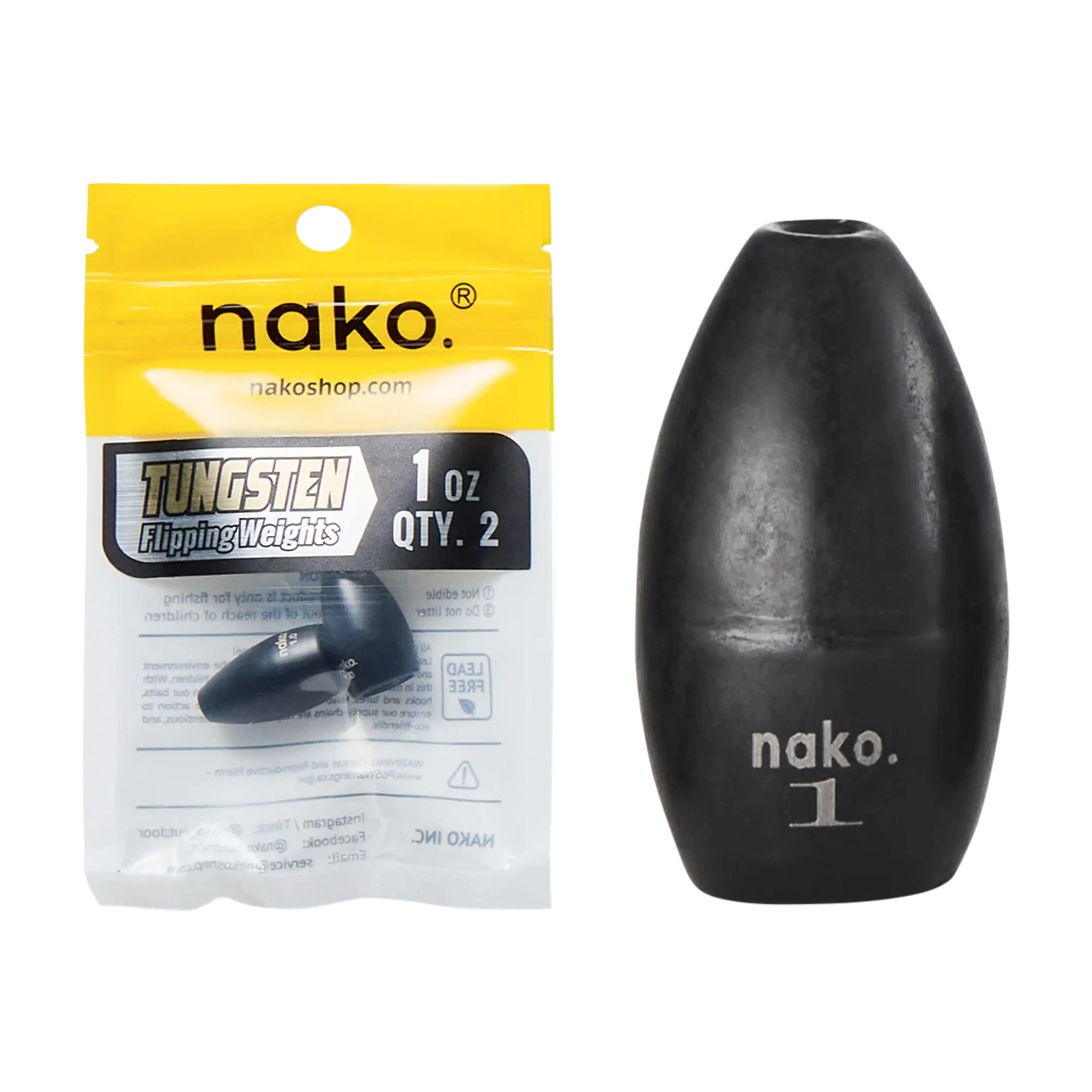 Nako Tungsten Flipping Weights