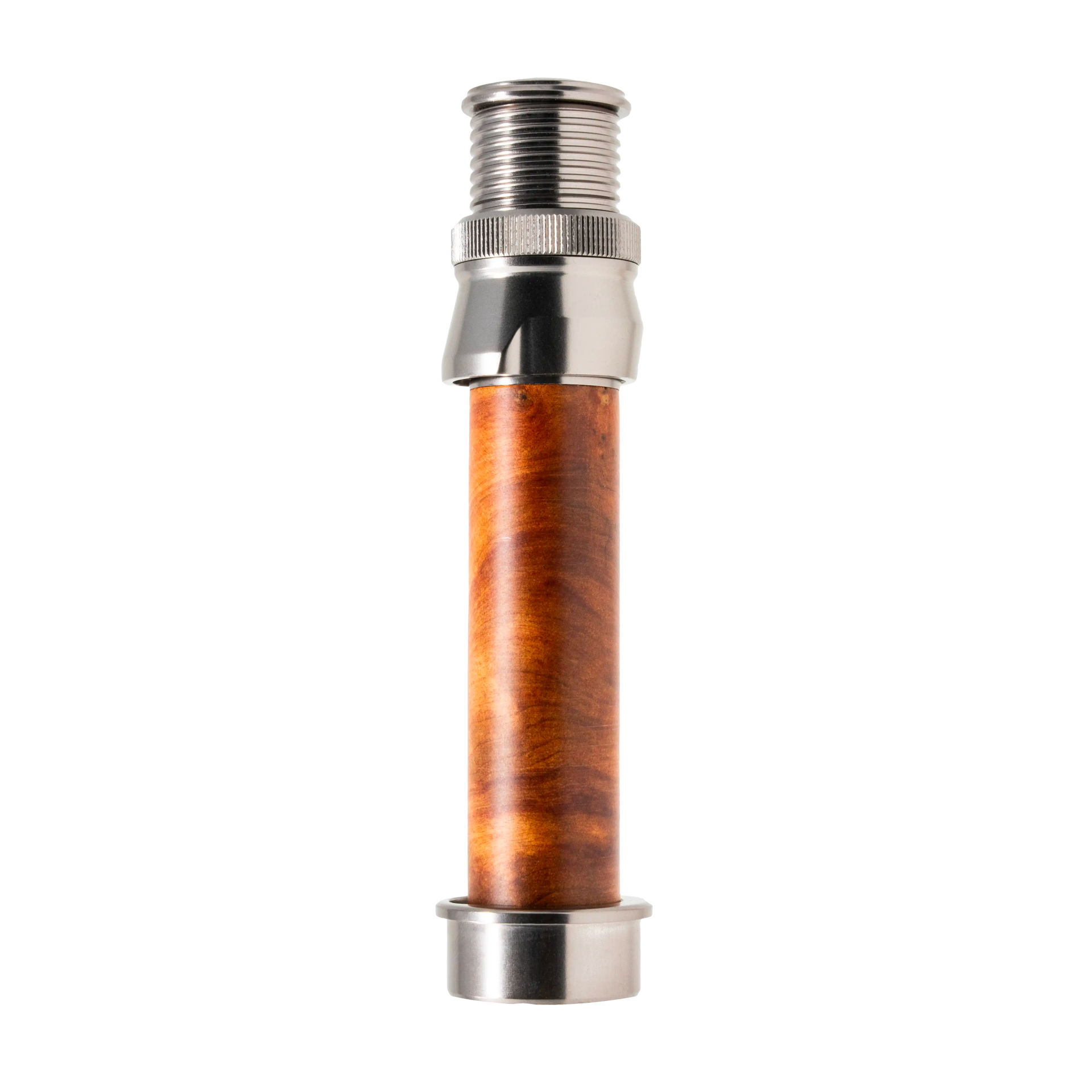 American Tackle A22 Aluminum Fly Seat TiChrome / Burl Rosewood