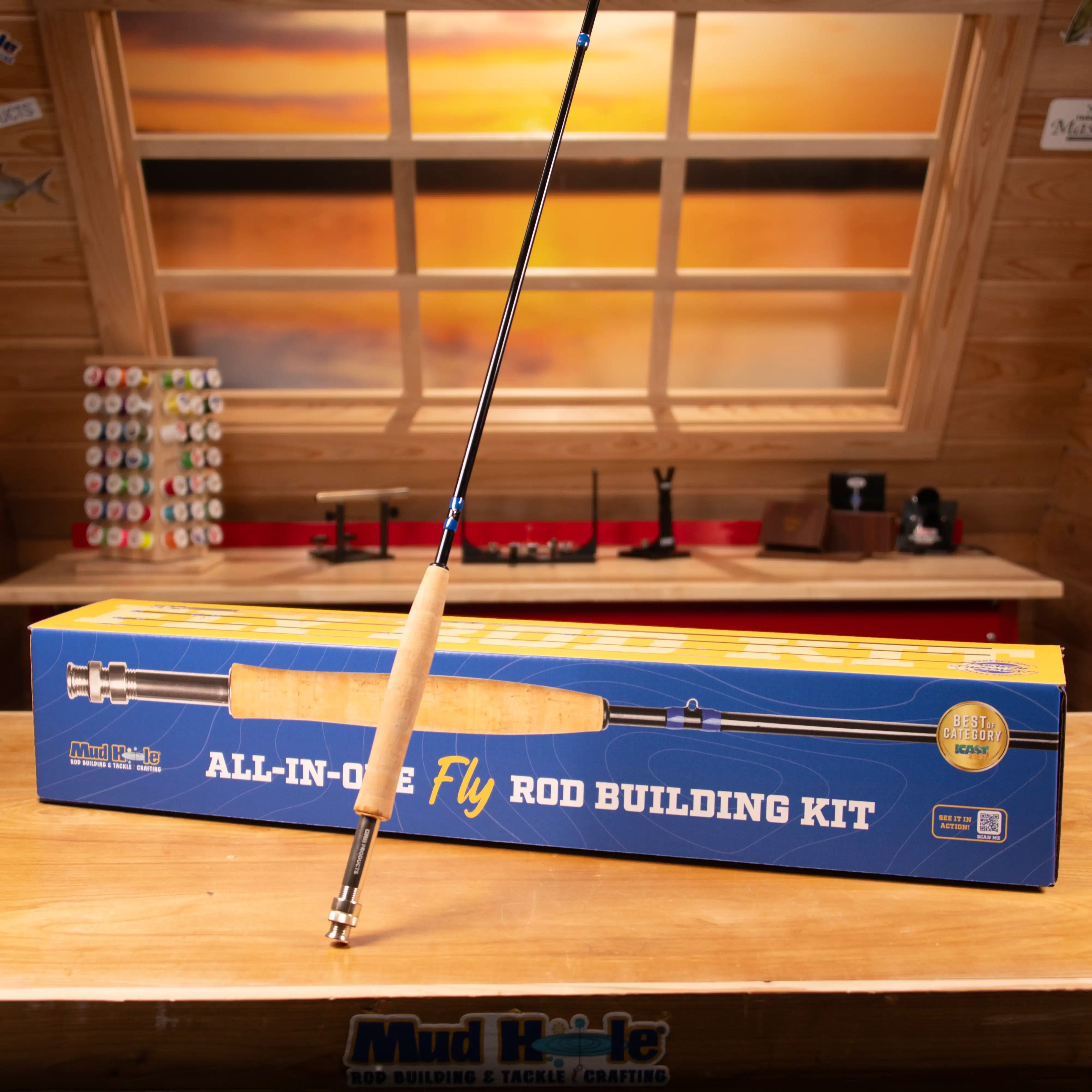 Mud Hole All-In-One Fly Rod Building Kit