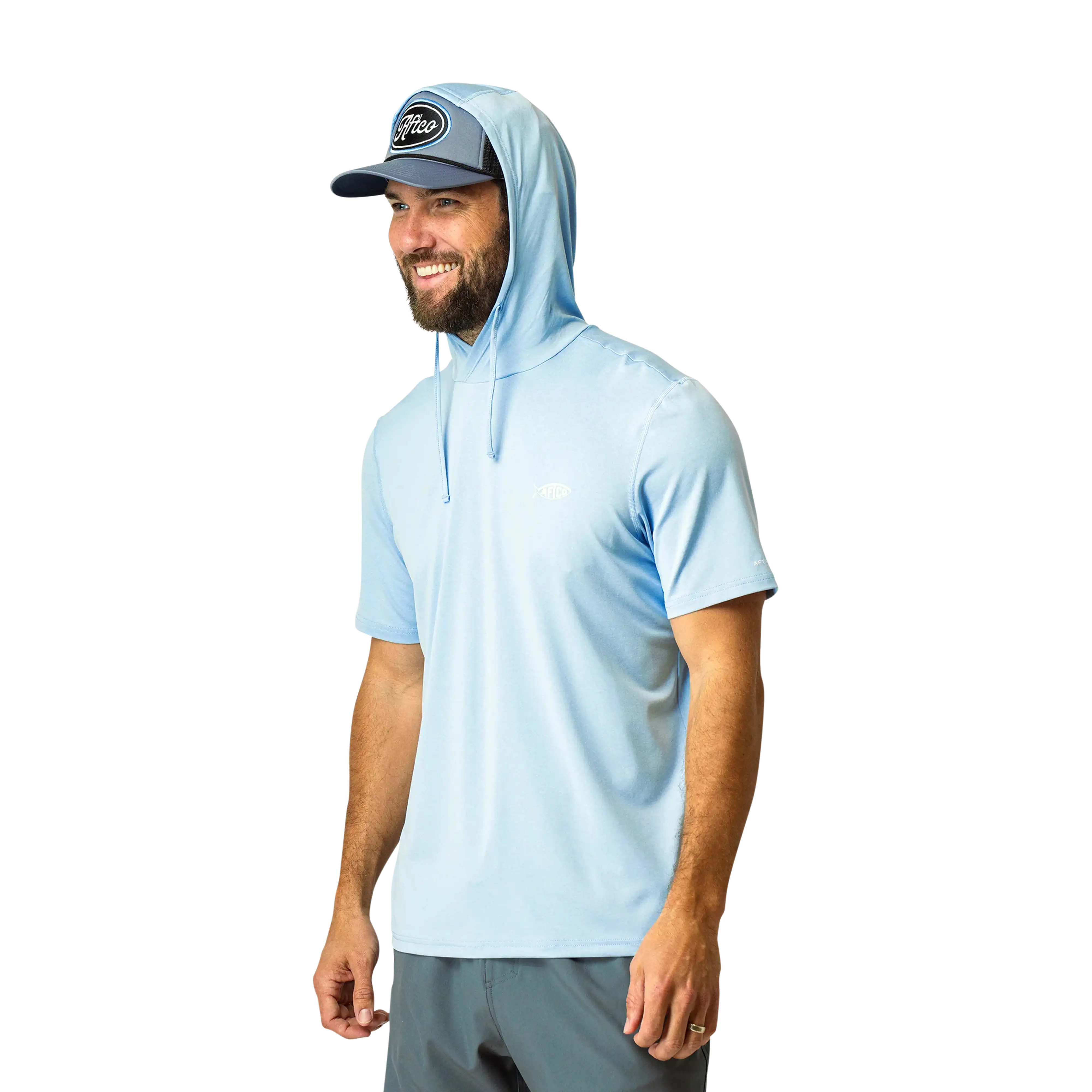 Aftco Samurai SS Hooded Sun Protection Shirt