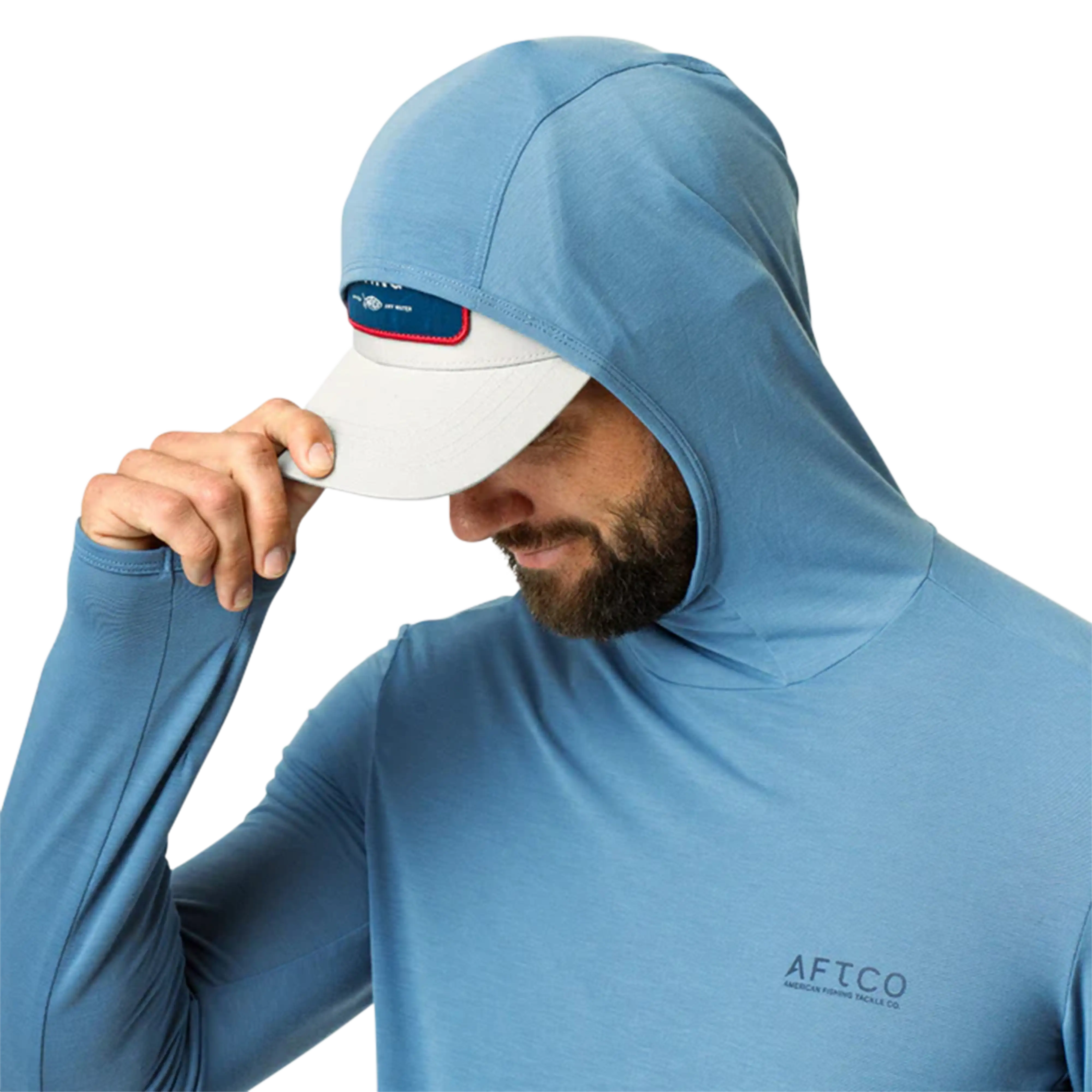 Aftco Tailwind LS Hooded Sun Protection Shirt