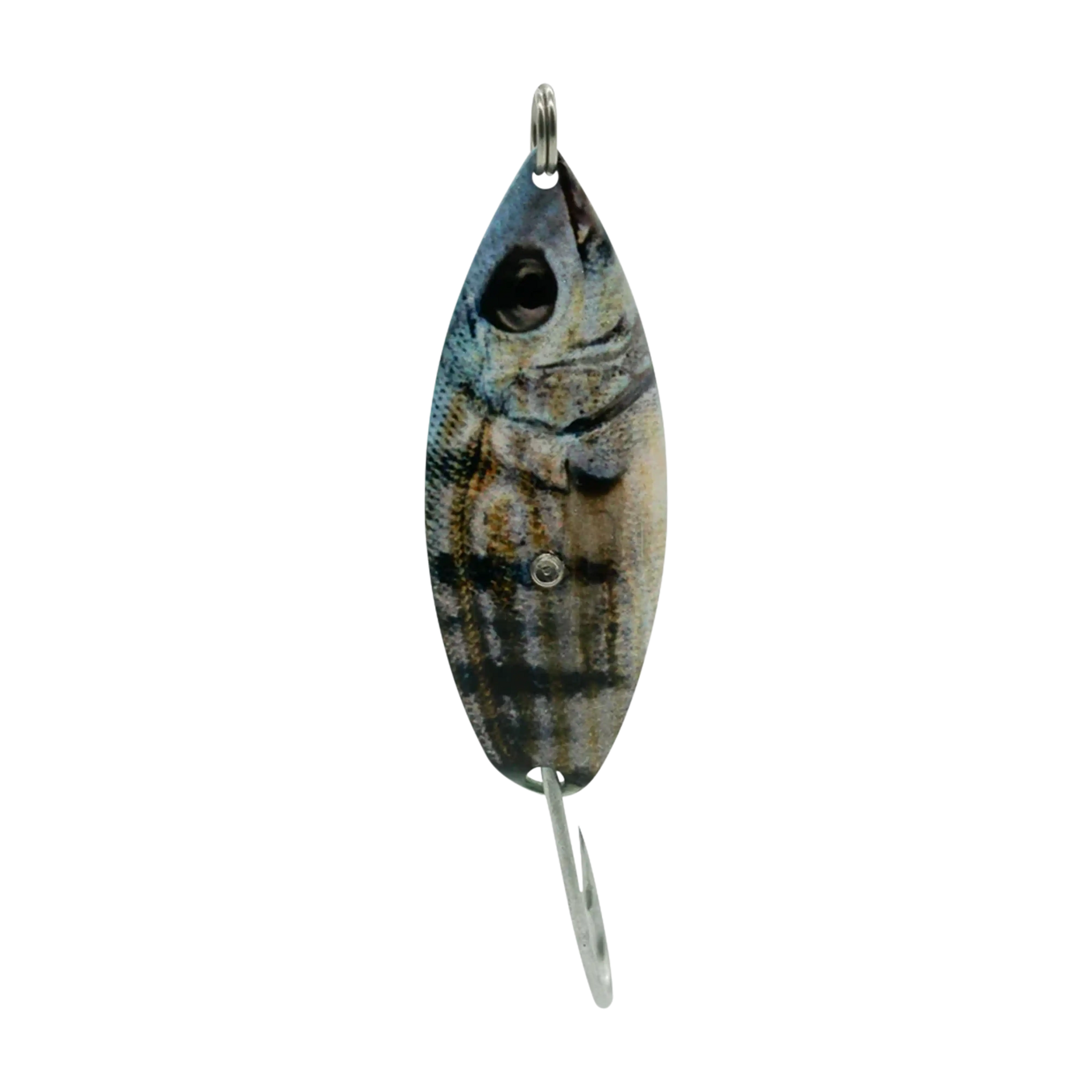 Aqua Dream Weedless Spoon -3/8oz - Silver Mullet