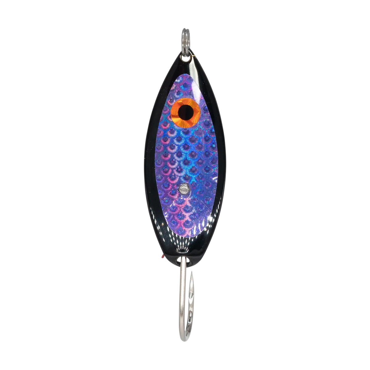 best weedless lure for trout Aqua Dream Classic Weedless Spoon 3/8 oz. / Black/Purple Scale