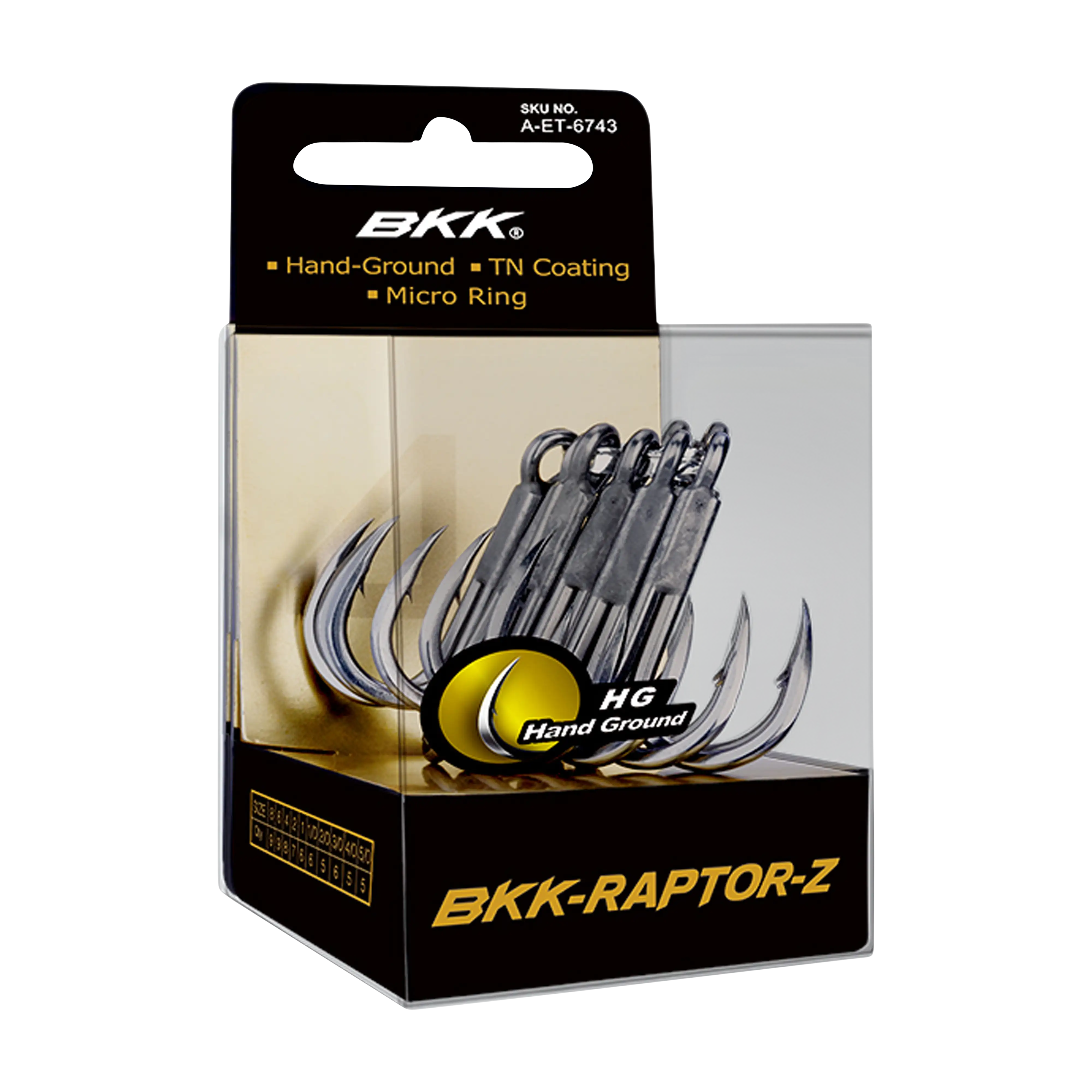 BKK Raptor Z Treble Hooks
