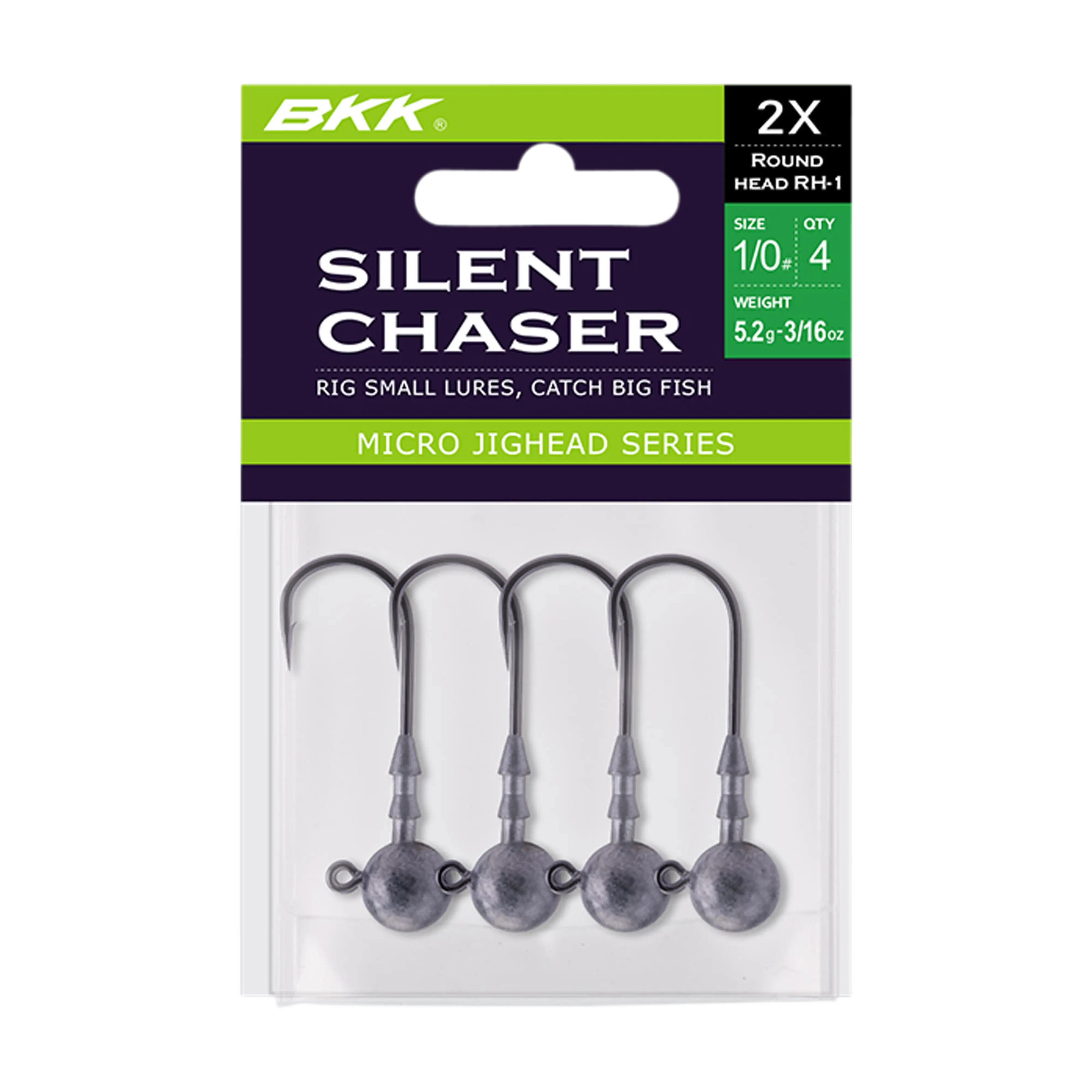 BKK Silent Chaser 2X Round Jig Heads