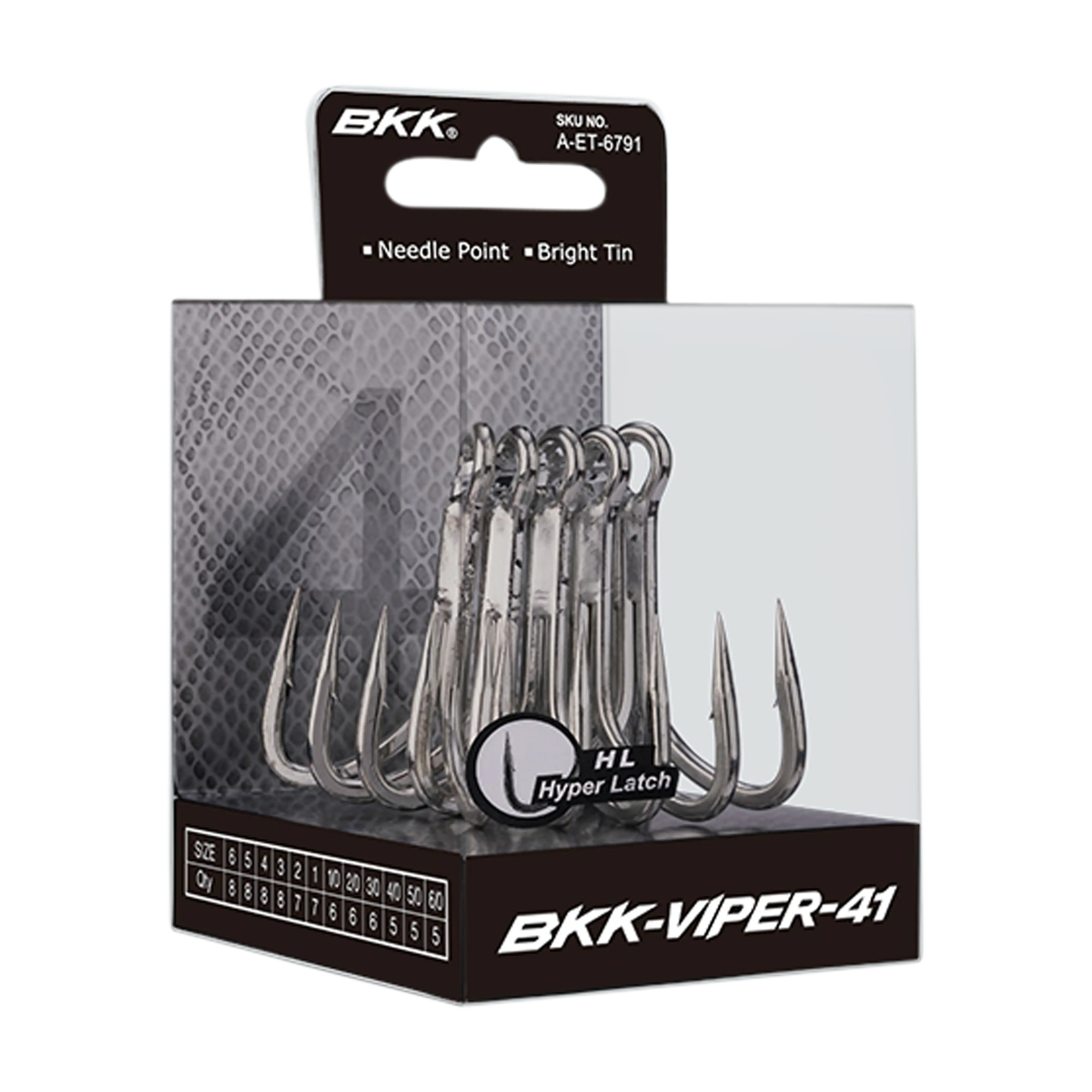 BKK Viper-41 Treble Hooks