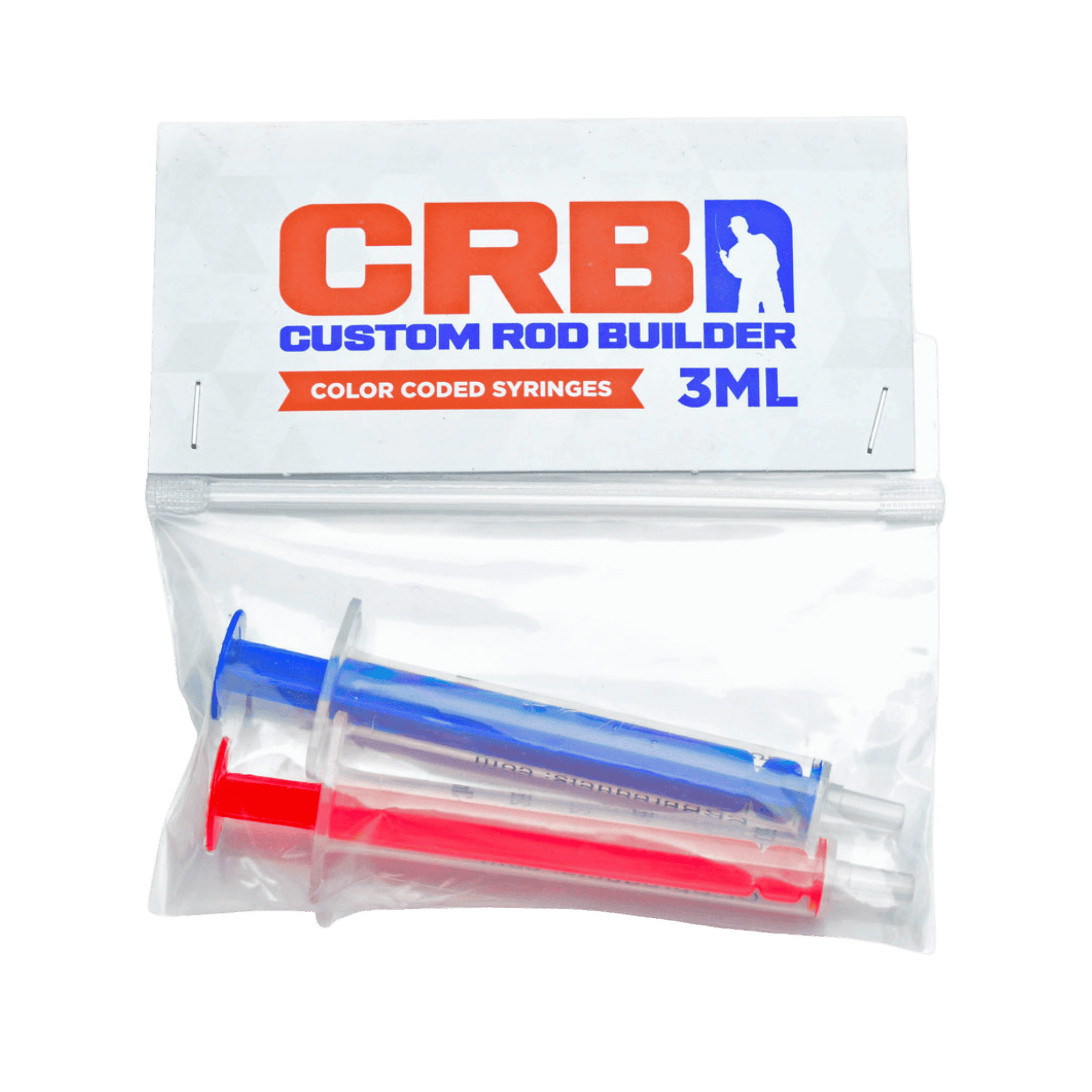 CRB Color Coded Syringe Set - 3cc or 10cc
