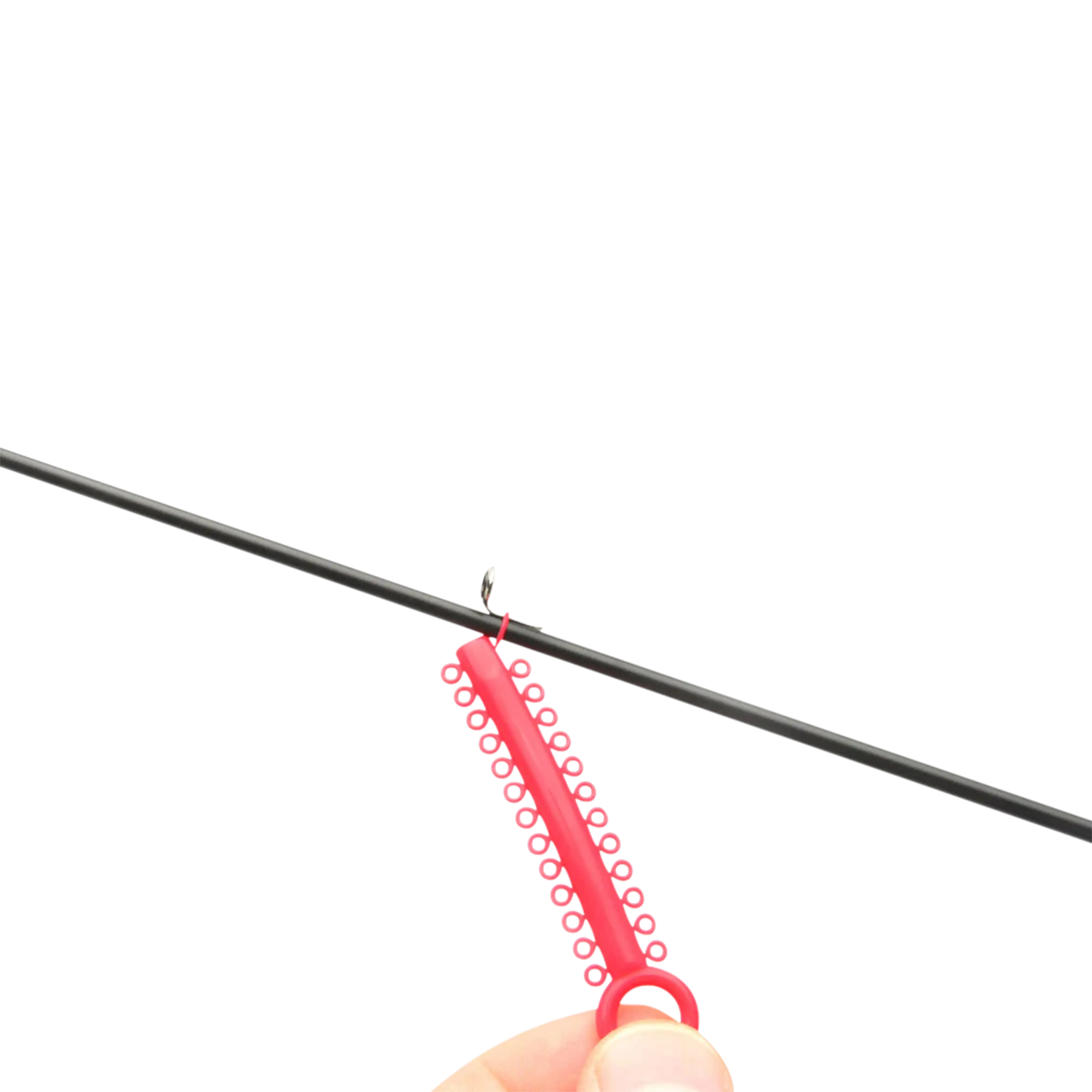 CRB Rod Building Micro Guide Bands - Red, 1 Pack, For Fishing Rod Repairs