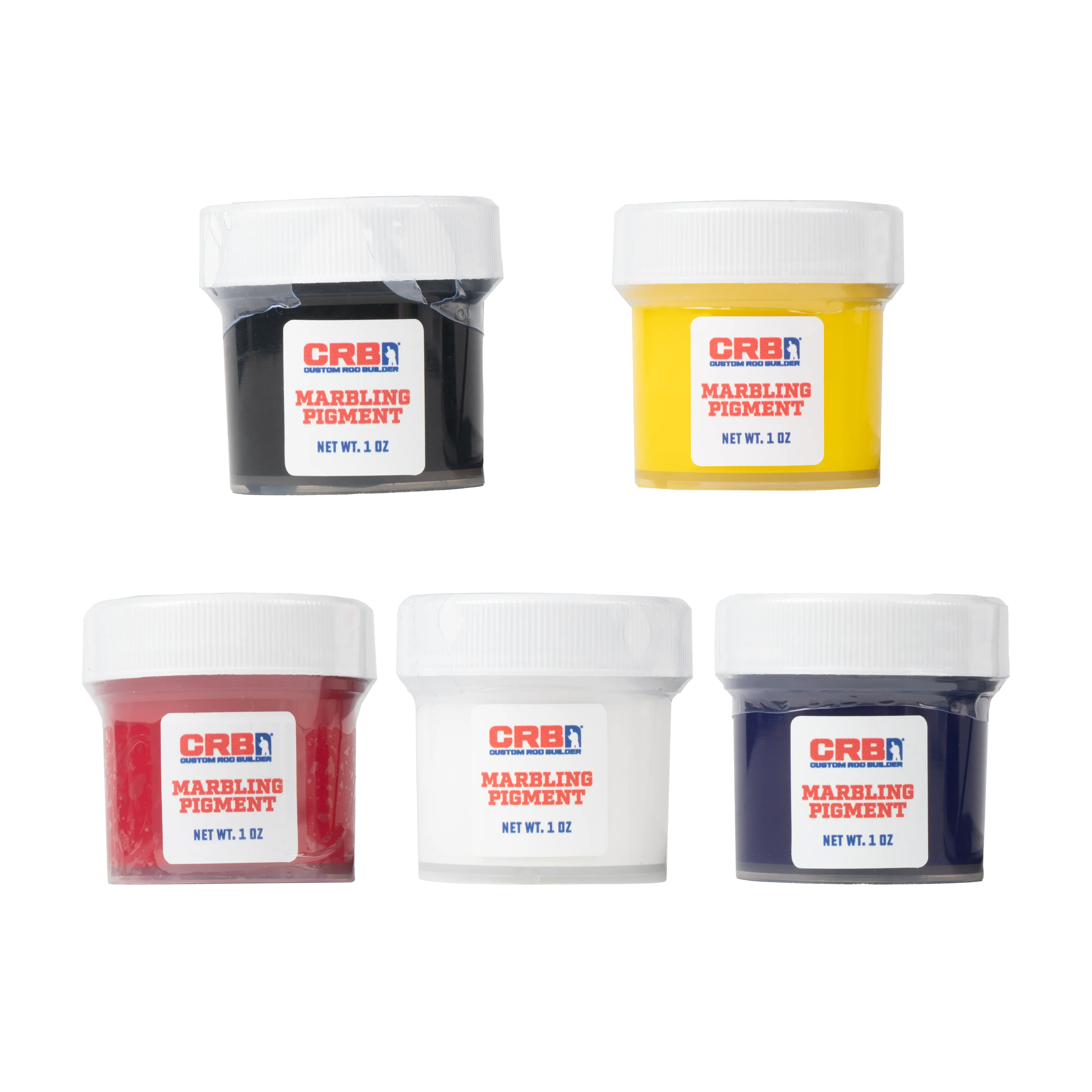 CRB Marbling Pigment Kit – 5 Color Set