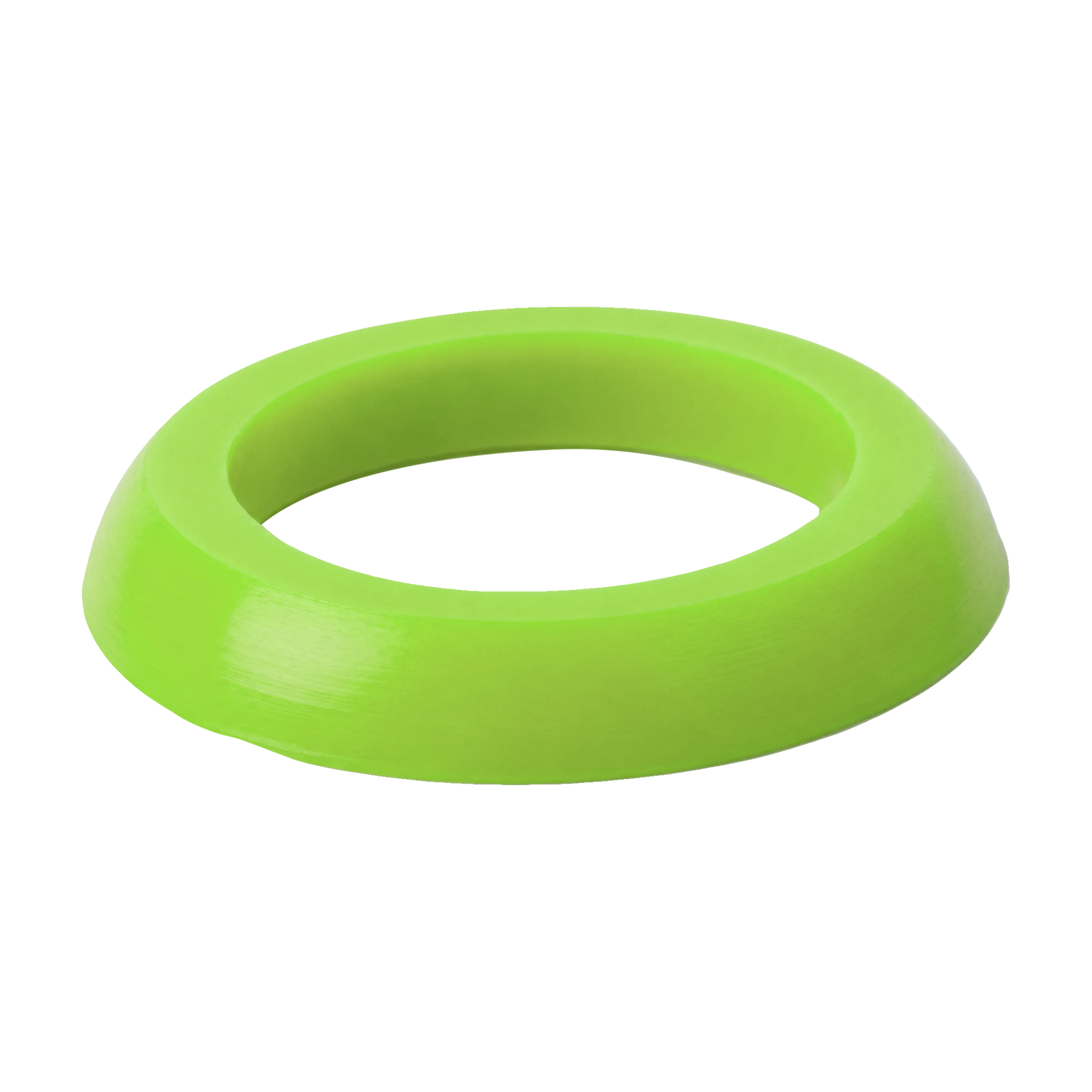 Lime Green Colored Silicone Winding Check