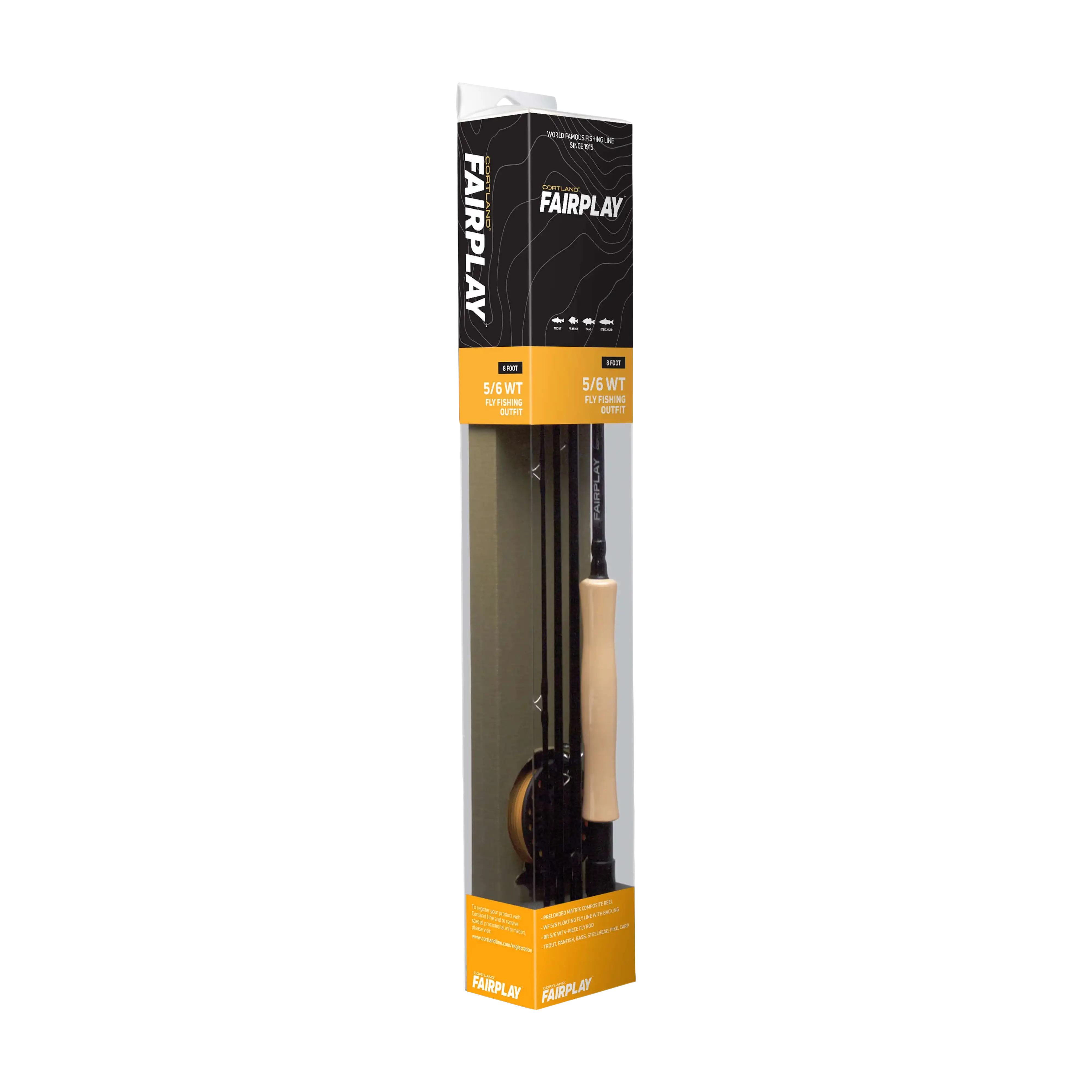 Cortland Fairplay Freshwater Fly Fishing Outfits