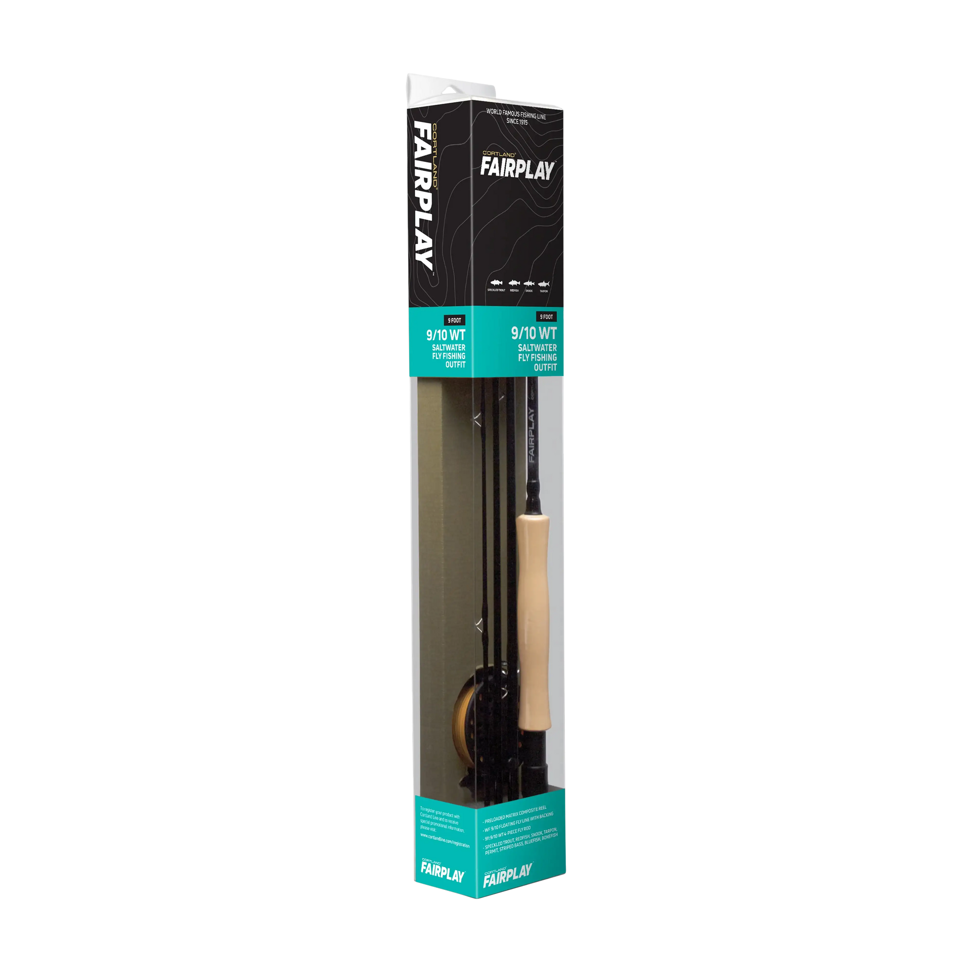 Cortland Fairplay Saltwater Fly Fishing Outfit