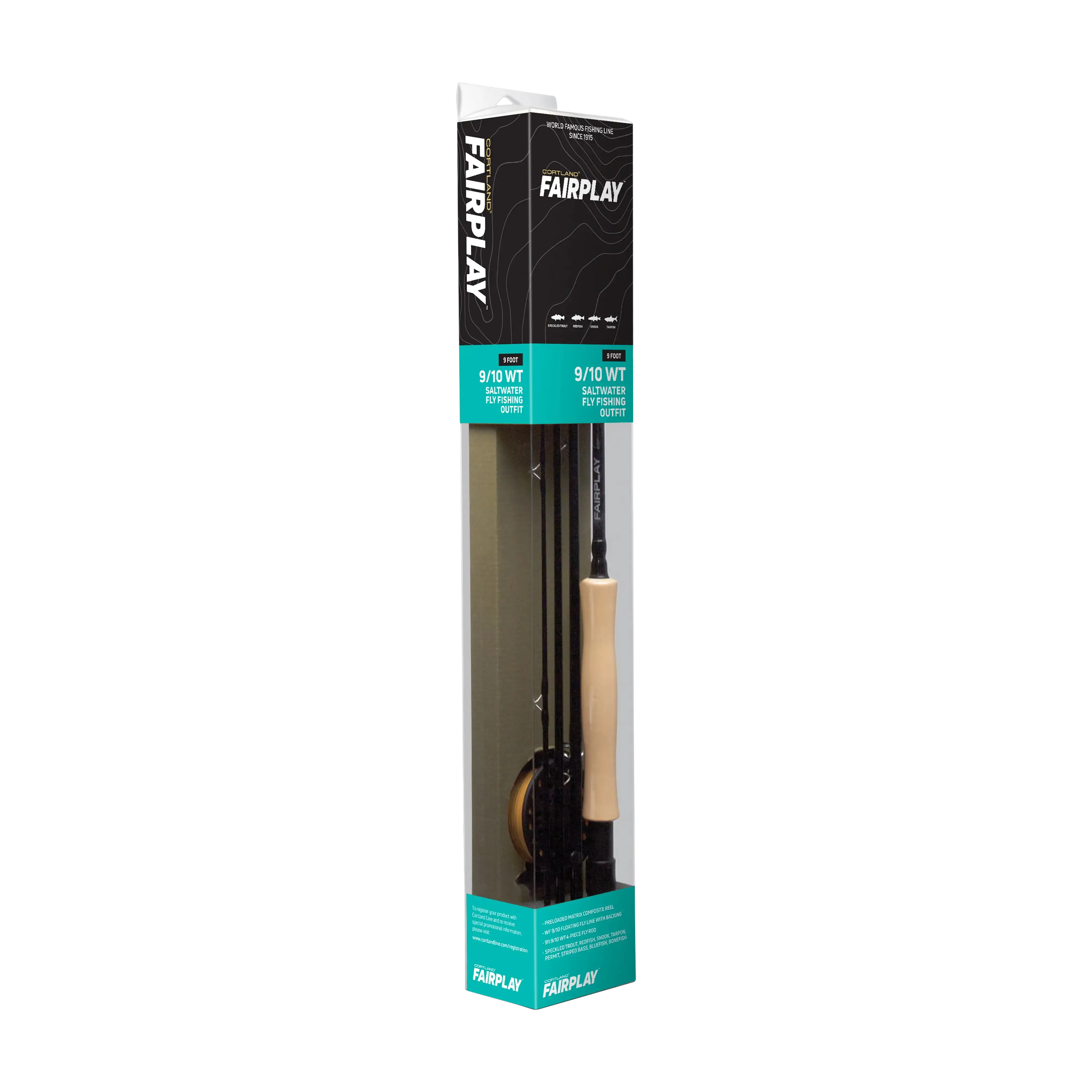 Cortland Fairplay Saltwater Fly Fishing Outfit