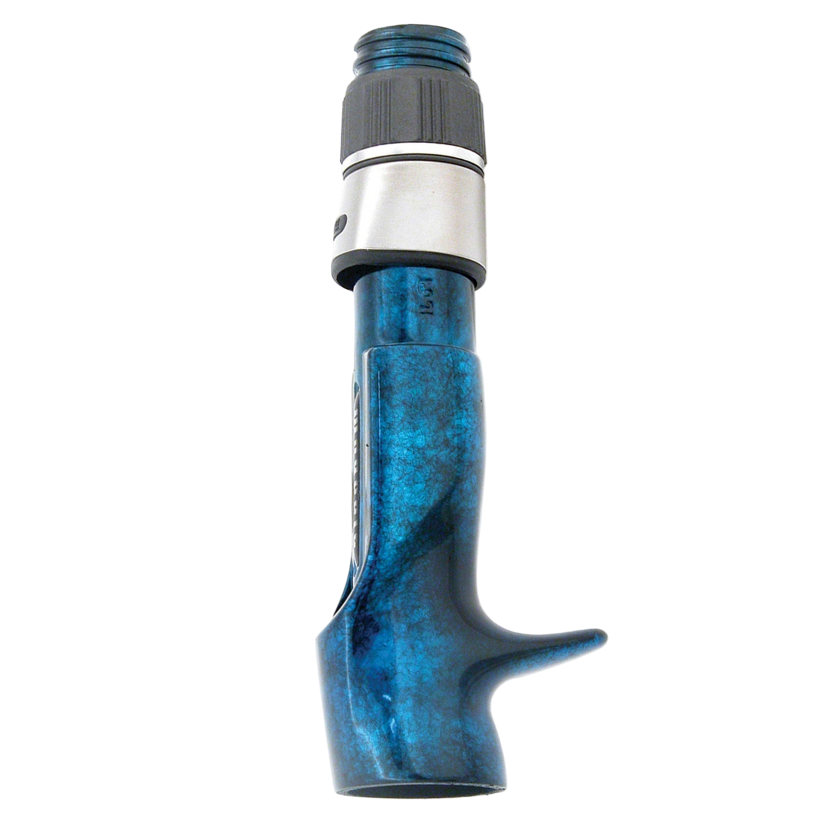 fish rod reel seat tang Matagi Custom Painted Fuji Deluxe Trigger TCSSD – Size 17 Splash Blue / Size 17 Color:Hell Hound GT Ice Cream Lures dredge retrieval ergonomic profile with a