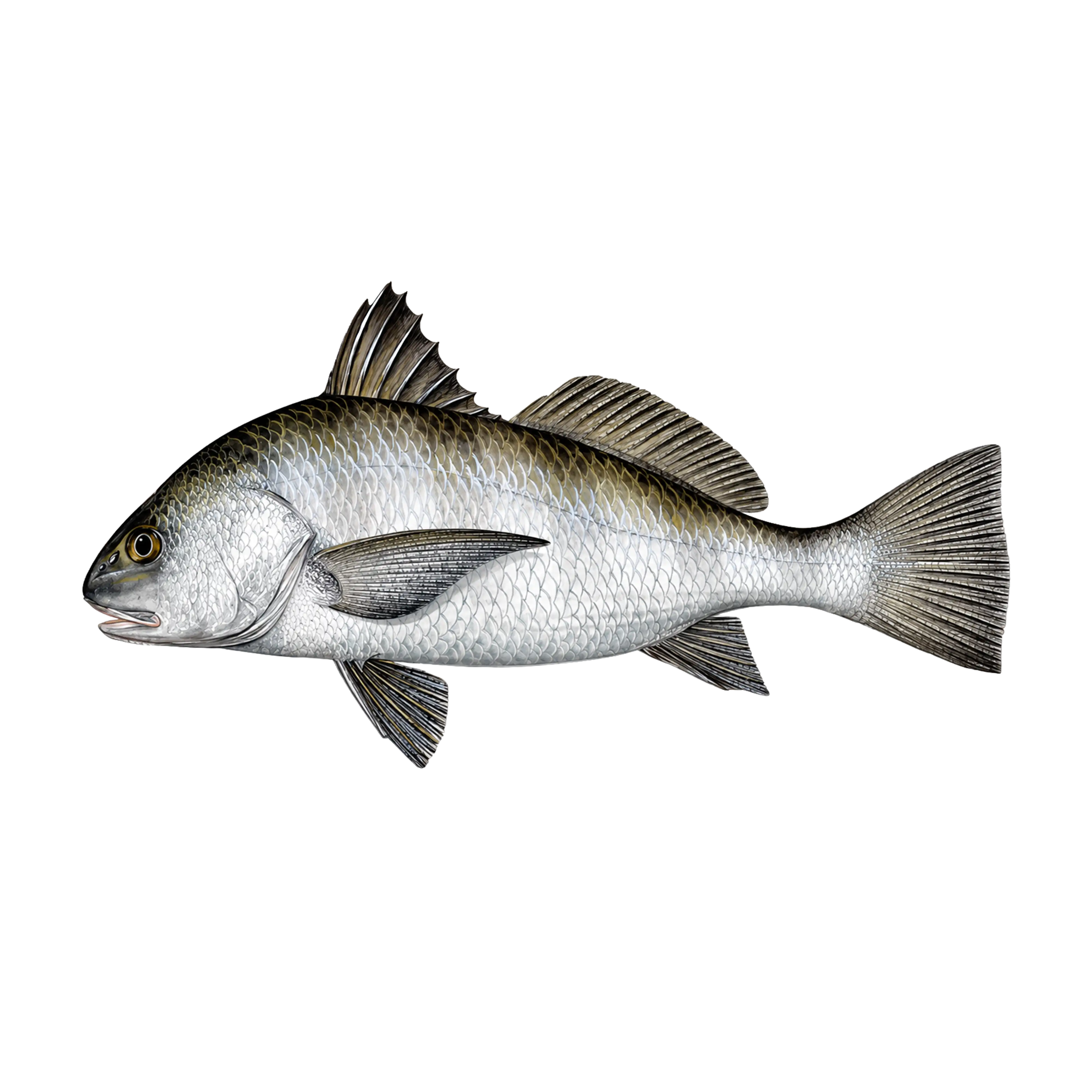 Mud Hole Game Fish Rod Decals