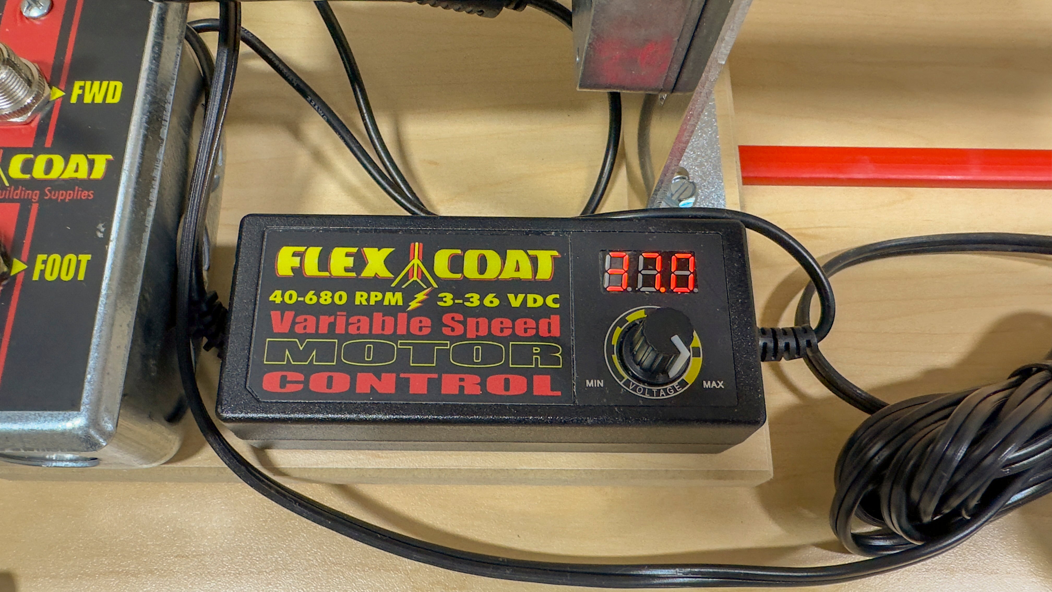 Flex Coat OEM 36 Volt DC Power Rod Wrapper/Finisher & Guide Alignment Tool