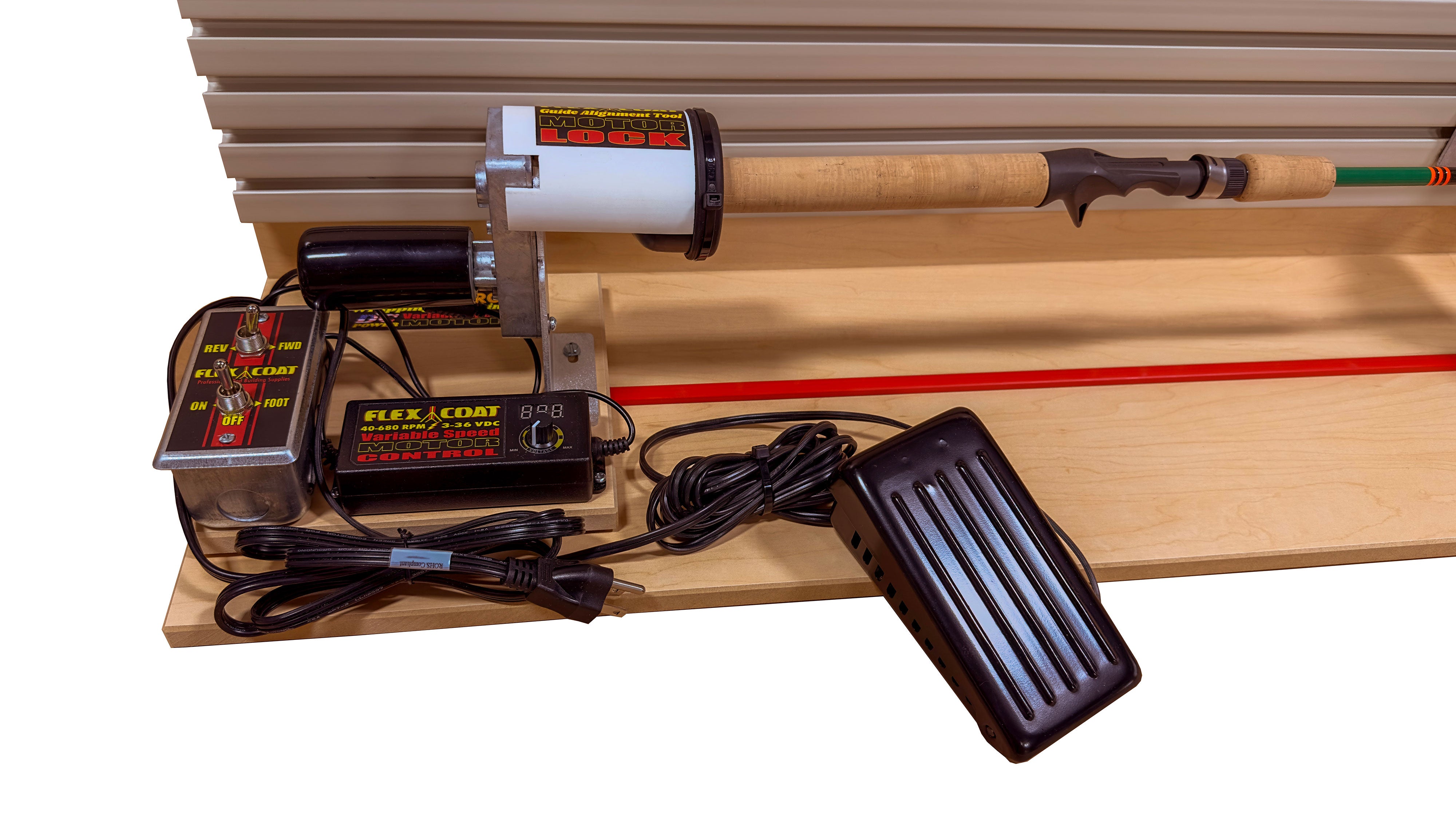 36 Volt DC Rod Wrapper/Finisher - Main Image