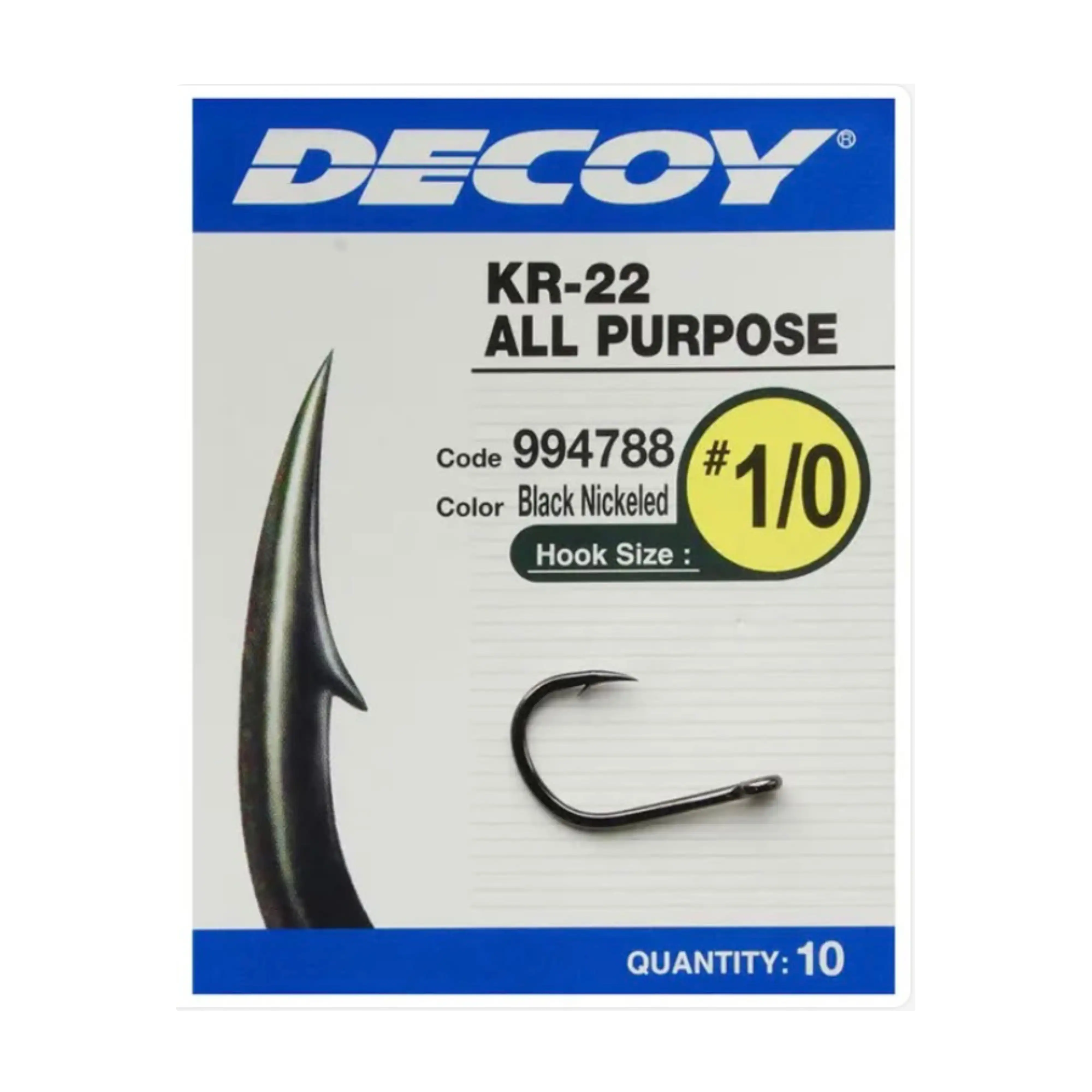 Decoy KR22 All Purpose Hooks - 10pk