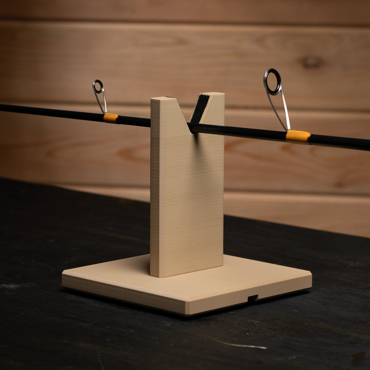 Flex Coat V-Block Rod Stand