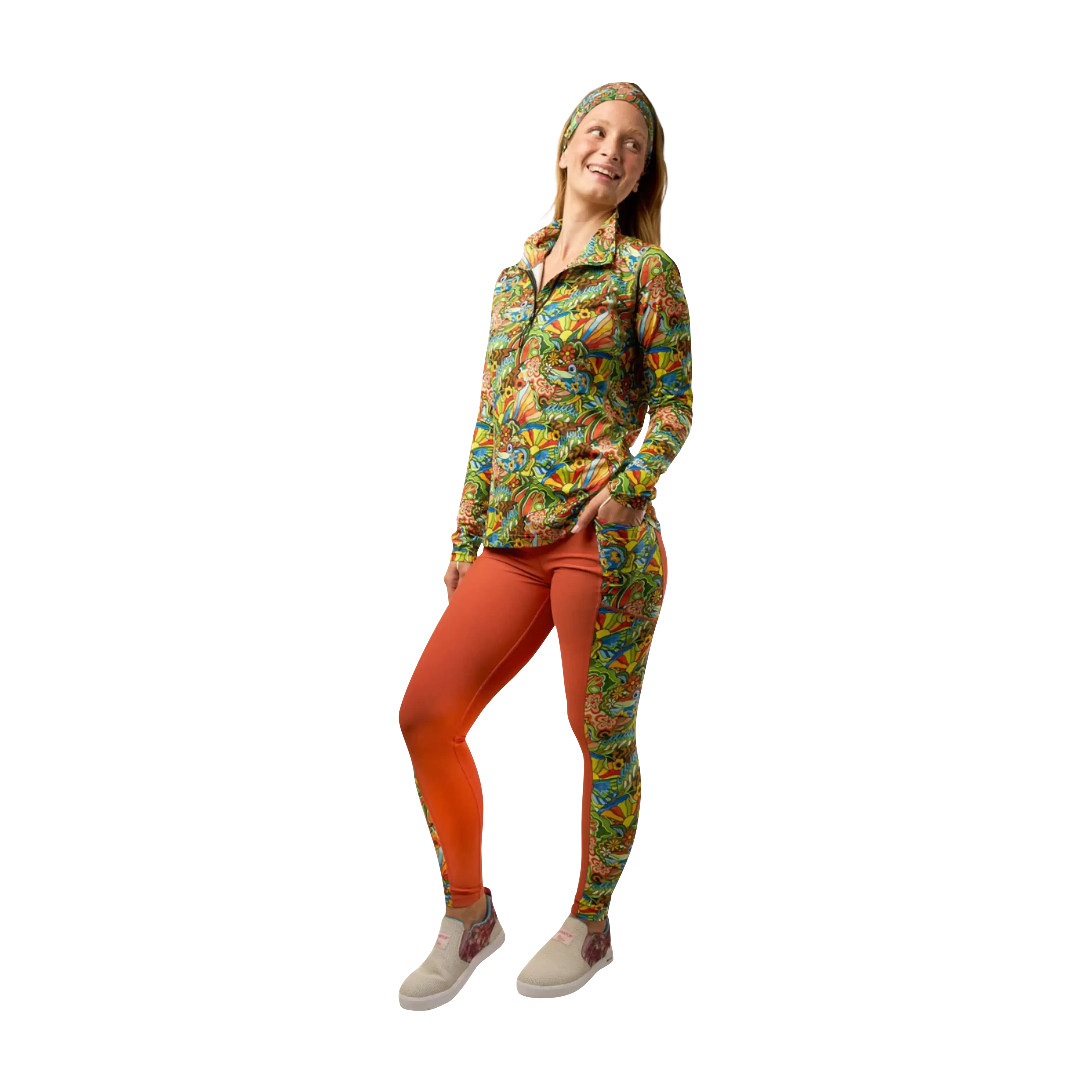 Fishe Women's 1/4 Zip Sunshirt