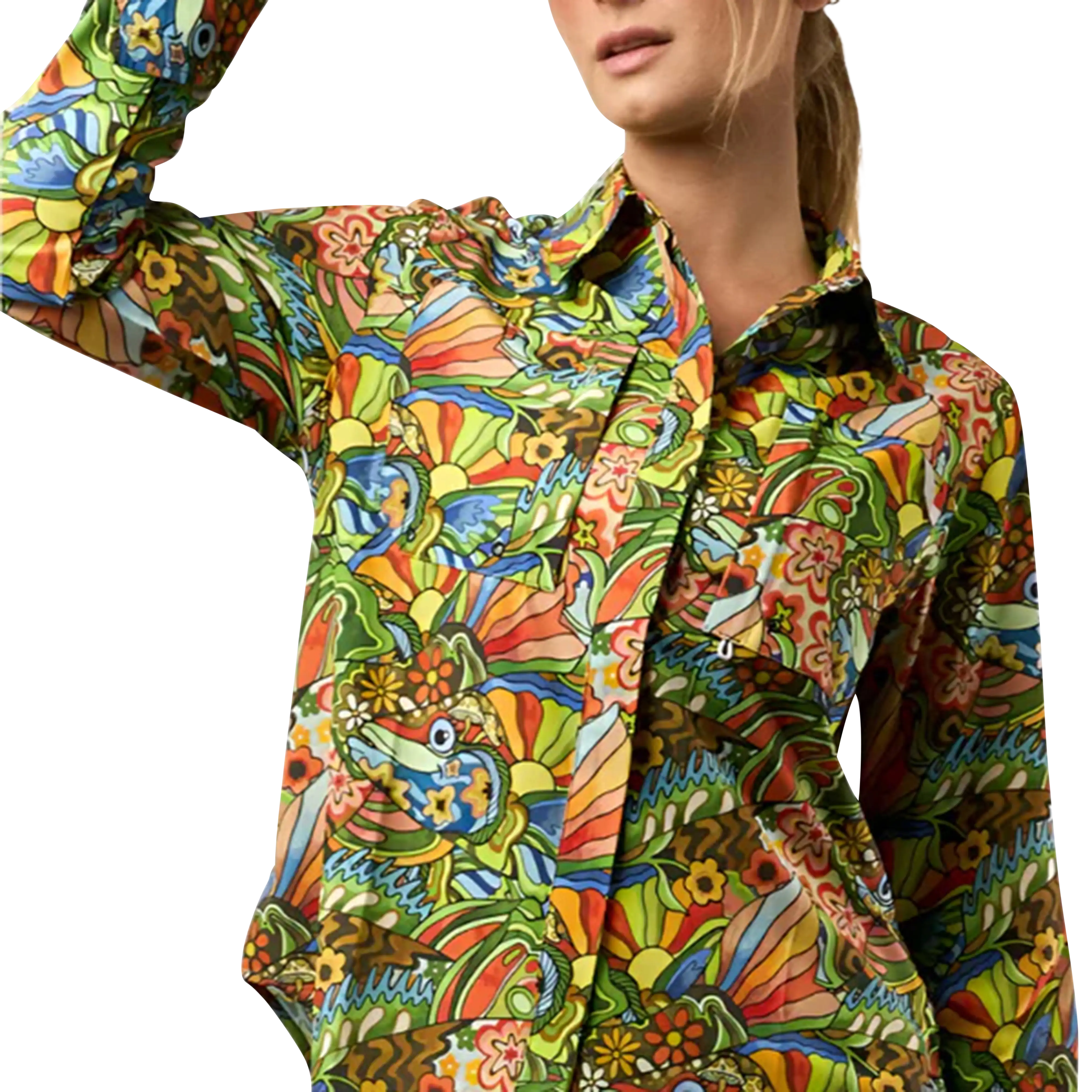 Fishe Women's Tunic Fishing Shirt