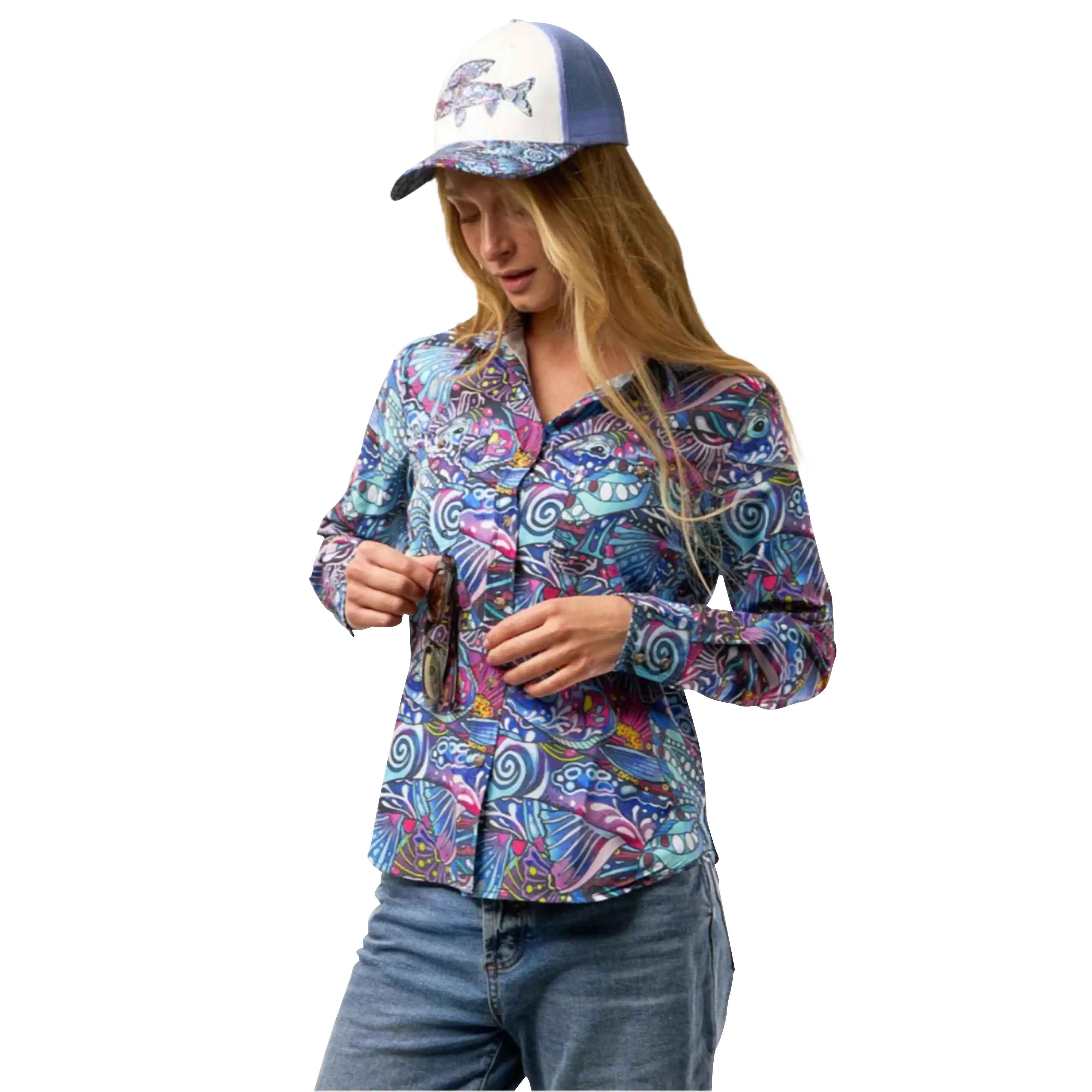 Fishe Women's Signature Fishing Shirt
