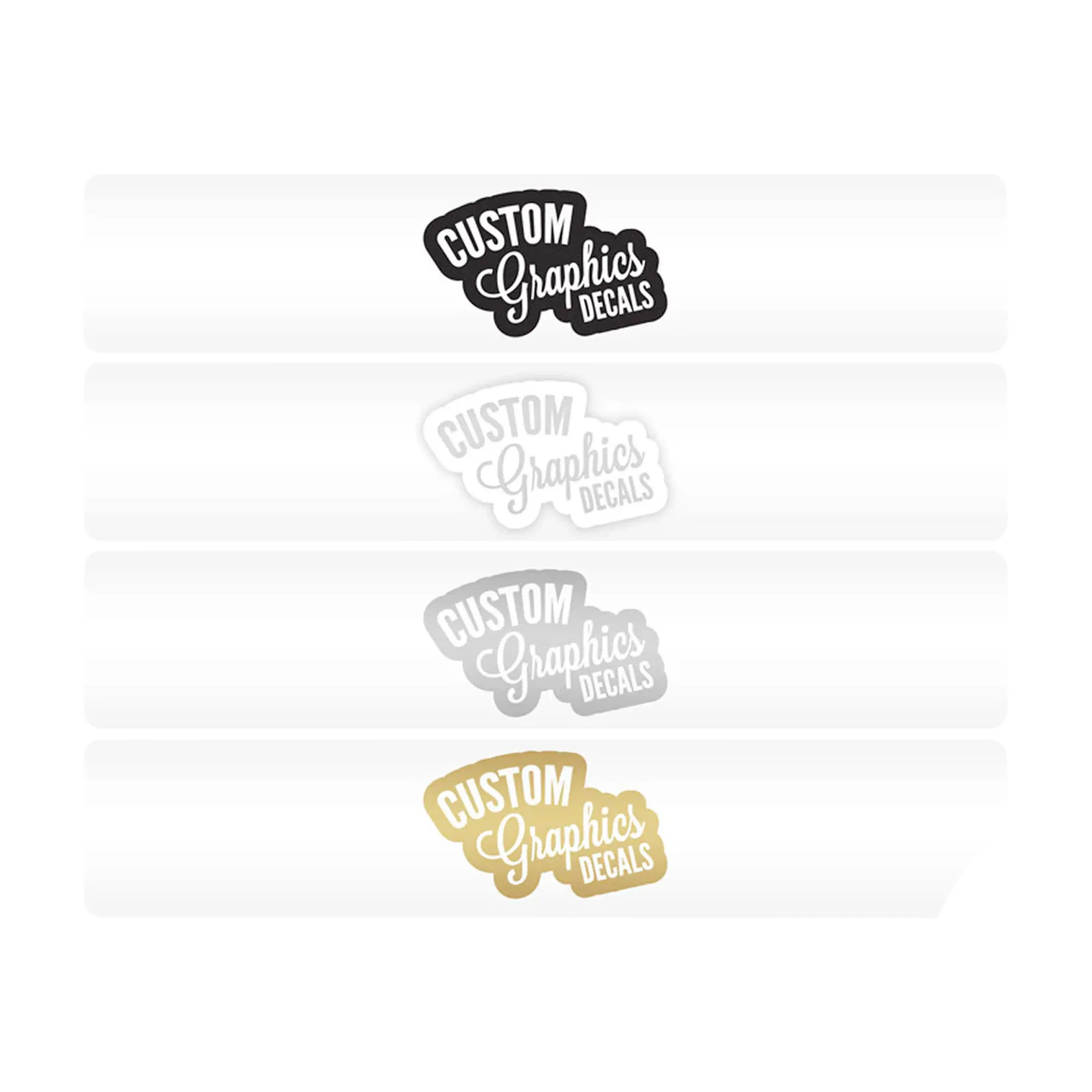Mud Hole Custom Graphics Rod Decals