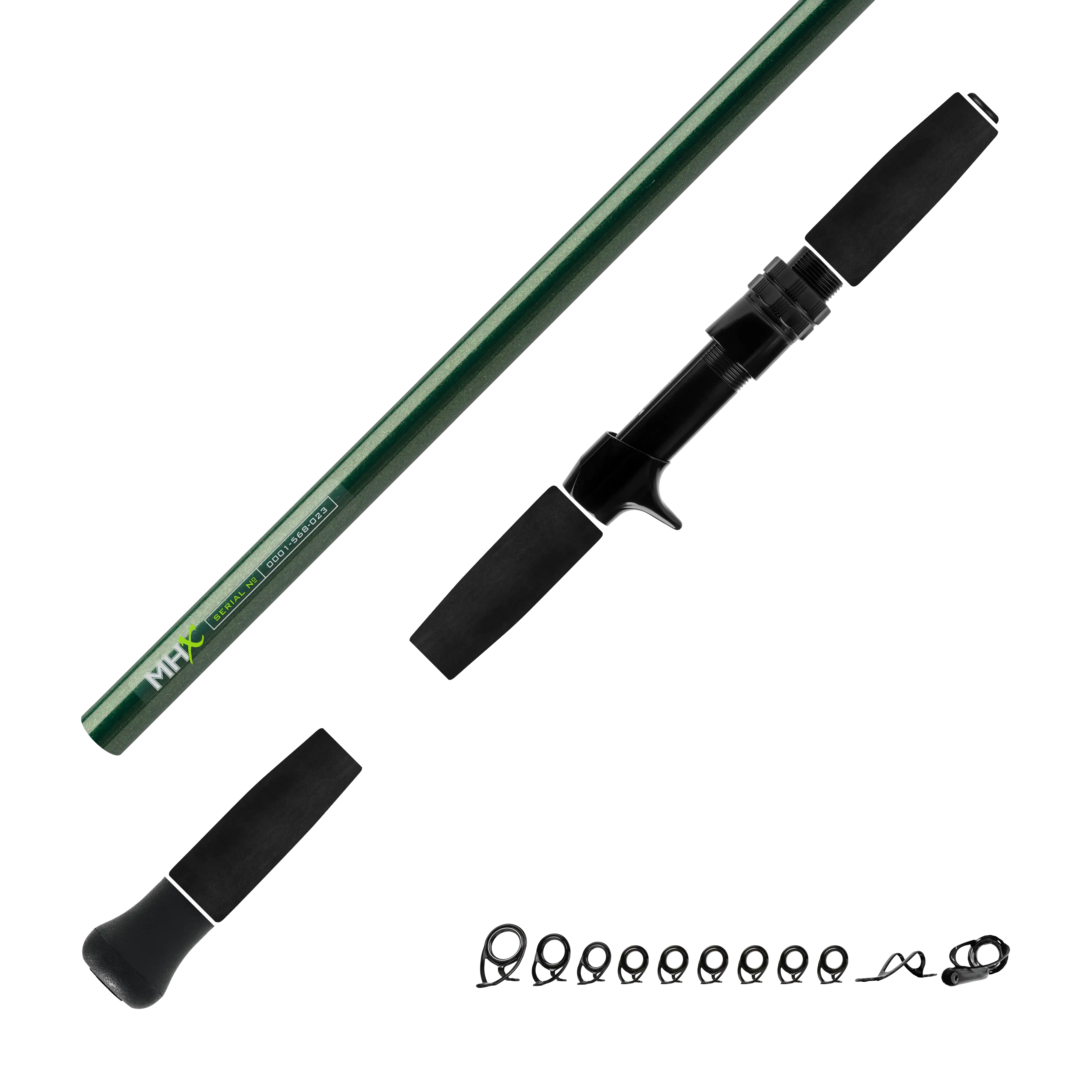 Heavy Inshore Saltwater Casting Kits - Metallic Green