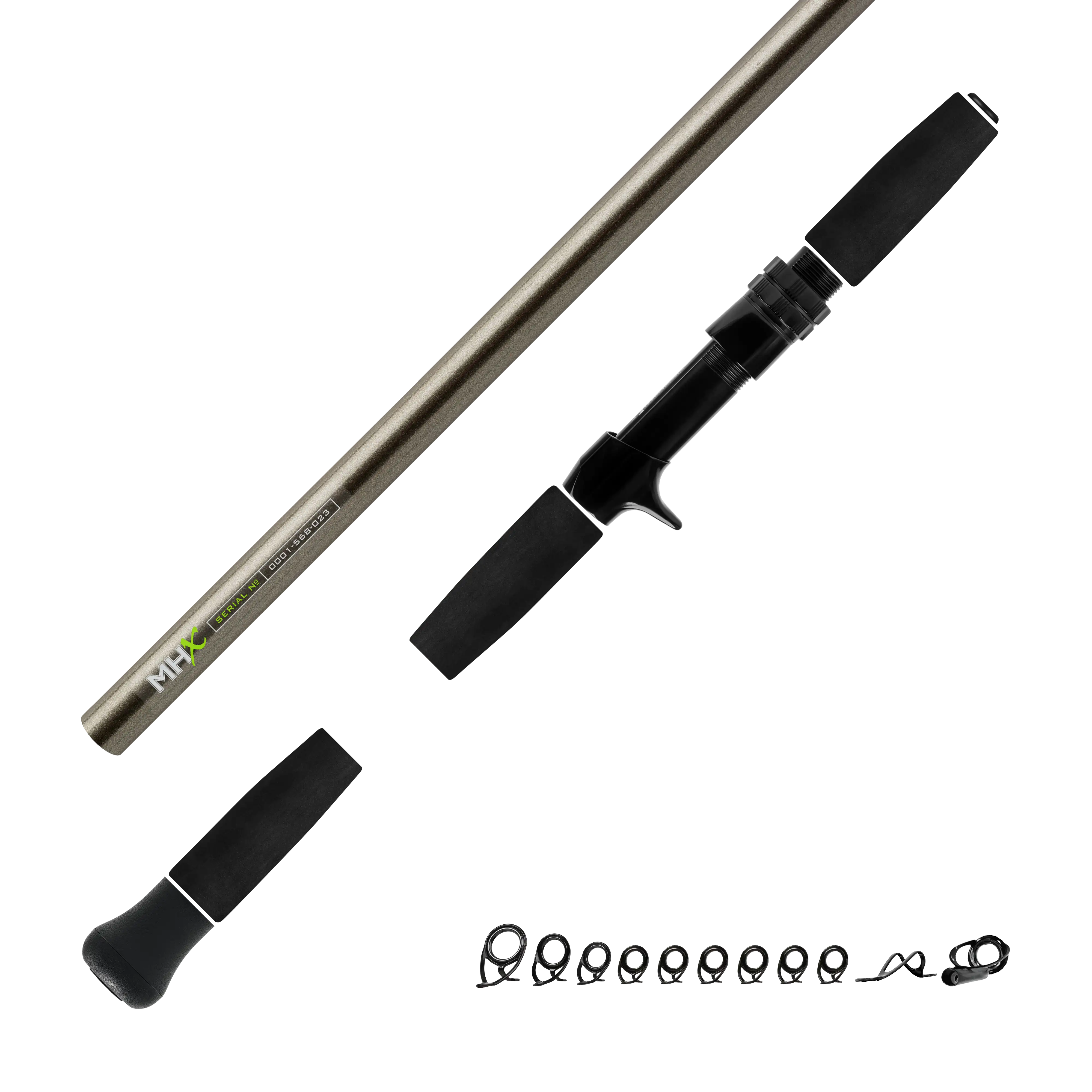 Heavy Inshore Saltwater Casting Kits - Metallic Gunsmoke