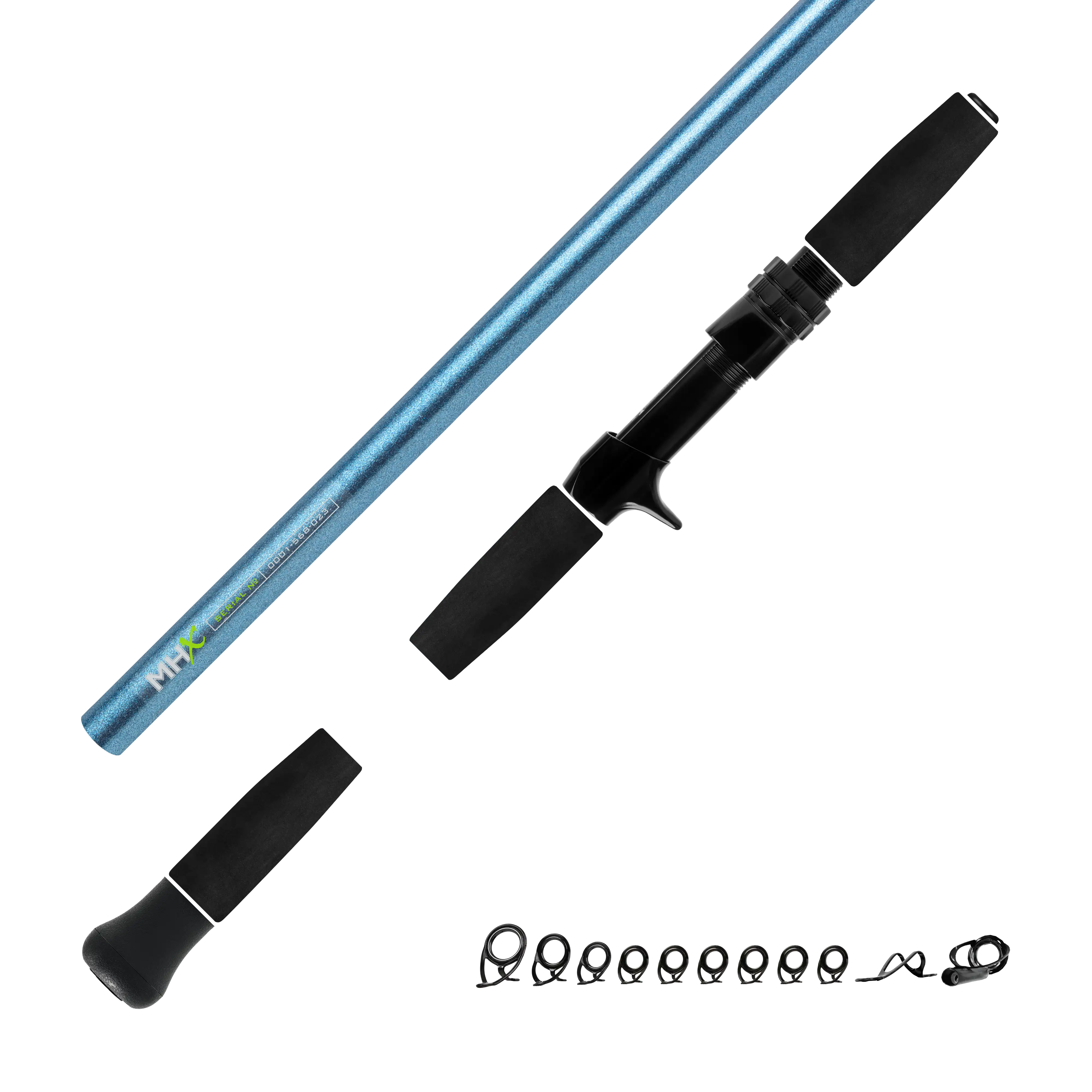 Heavy Inshore Saltwater Casting Kits - Metallic Light Blue