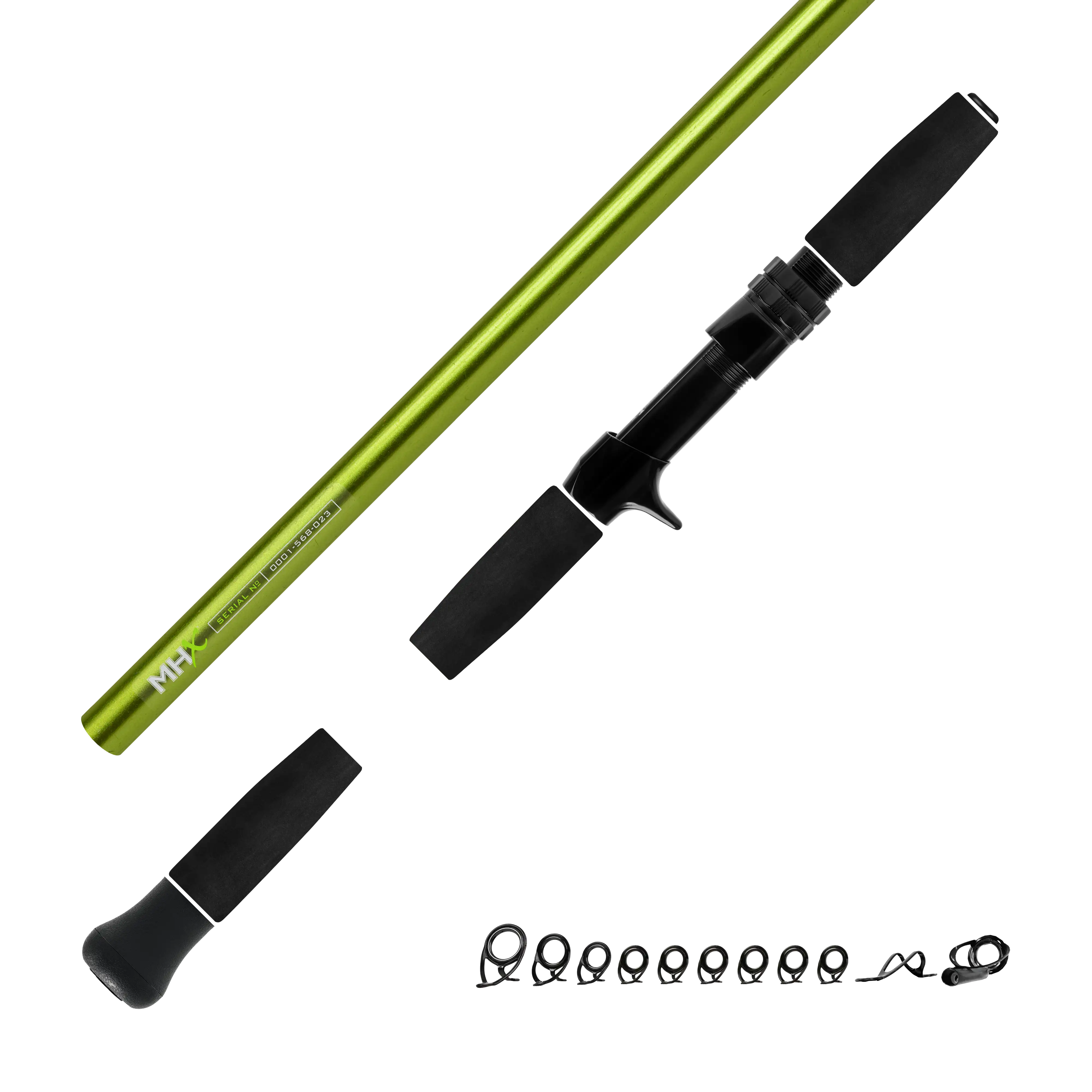 Heavy Inshore Saltwater Casting Kits - Metallic Lime Green