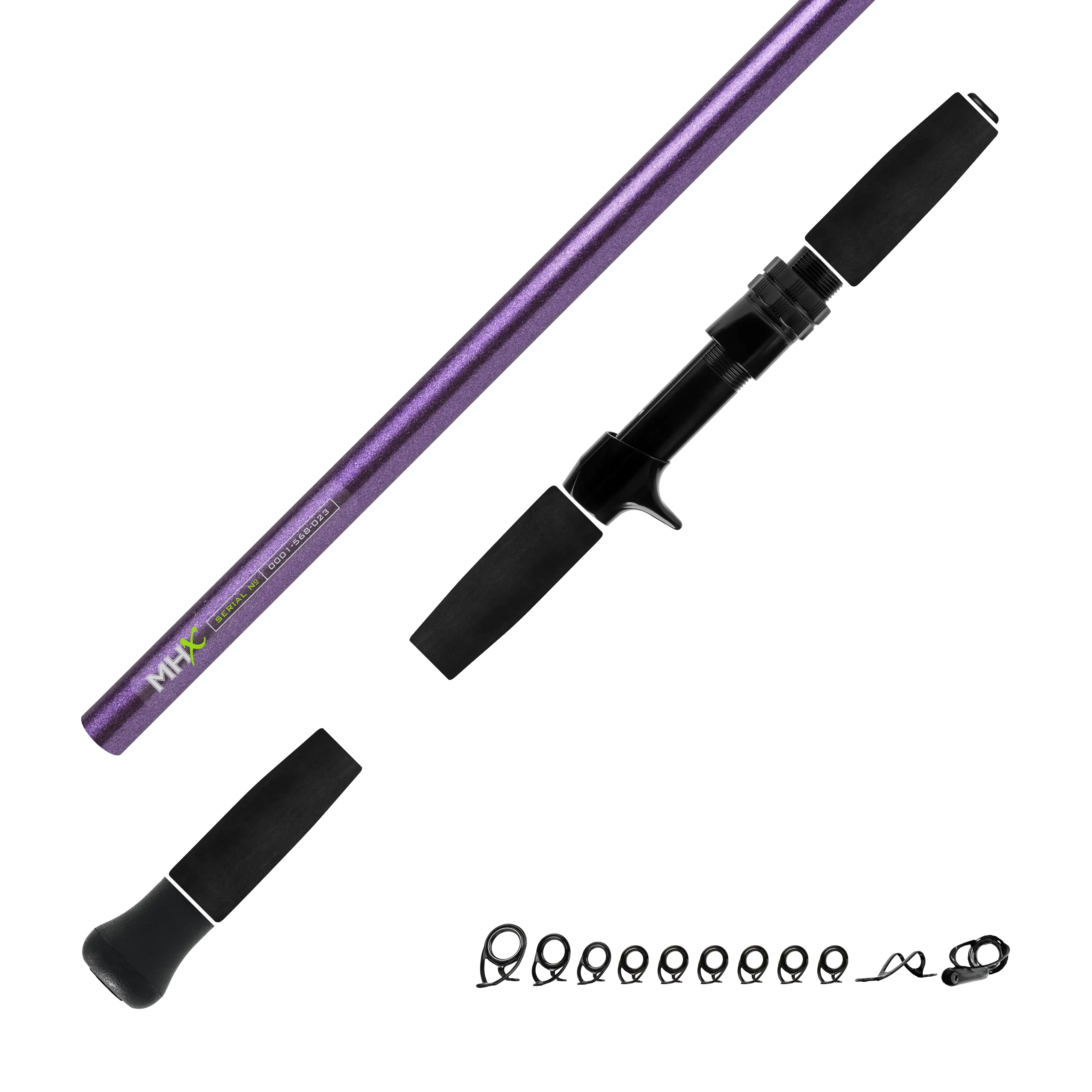 Heavy Inshore Saltwater Casting Kits - Metallic Purple