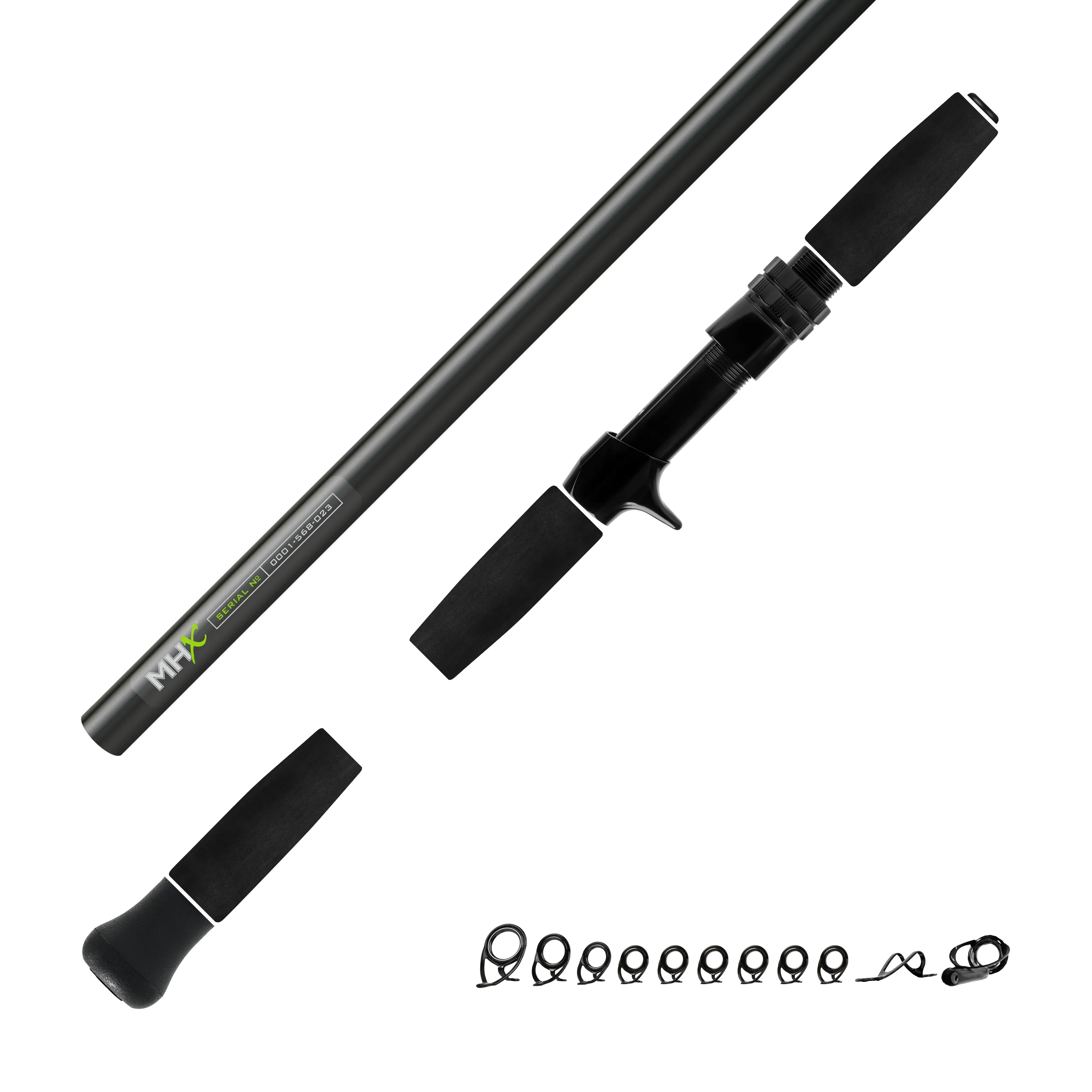 Heavy Inshore Saltwater Casting Kits - Matte Black