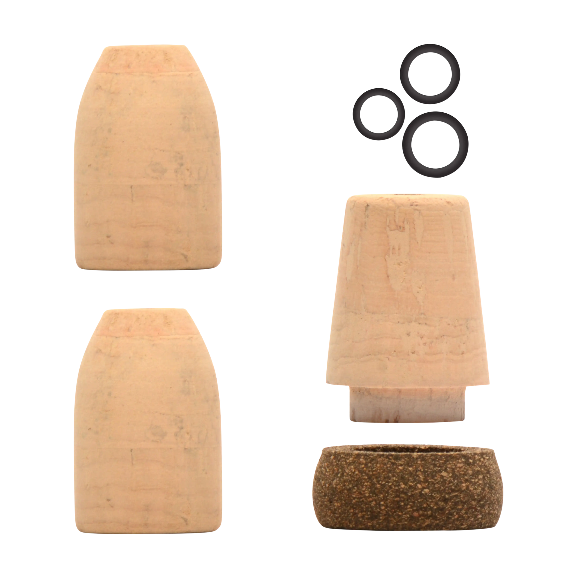 DIFFERENT IS OK Ribbed Cut-out シズニルック American Tackle Split Grip Kits for Ultra Lights & Ice Rods
